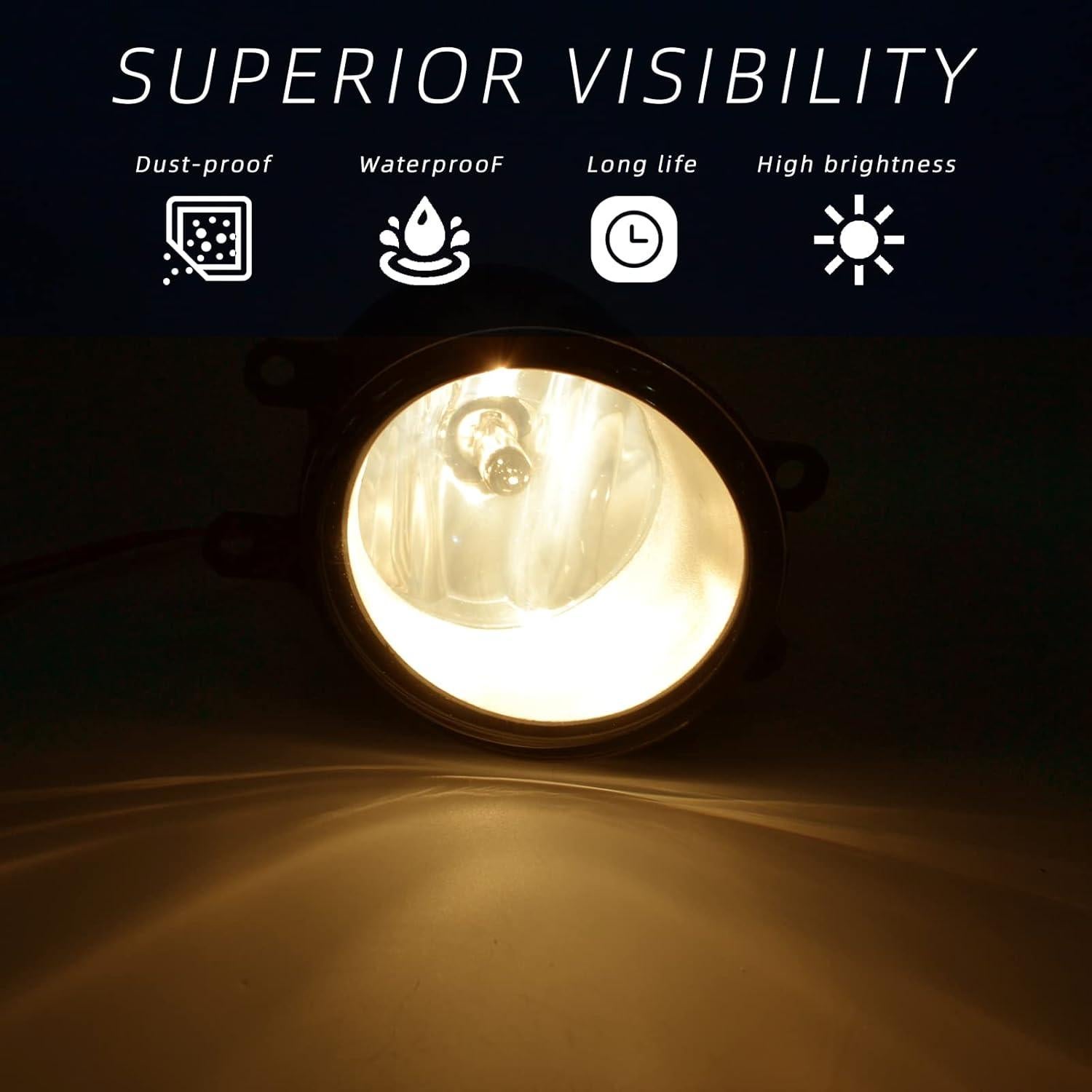 Luces Antiniebla BONA para Corolla Altis 2014-2016 H11 55W