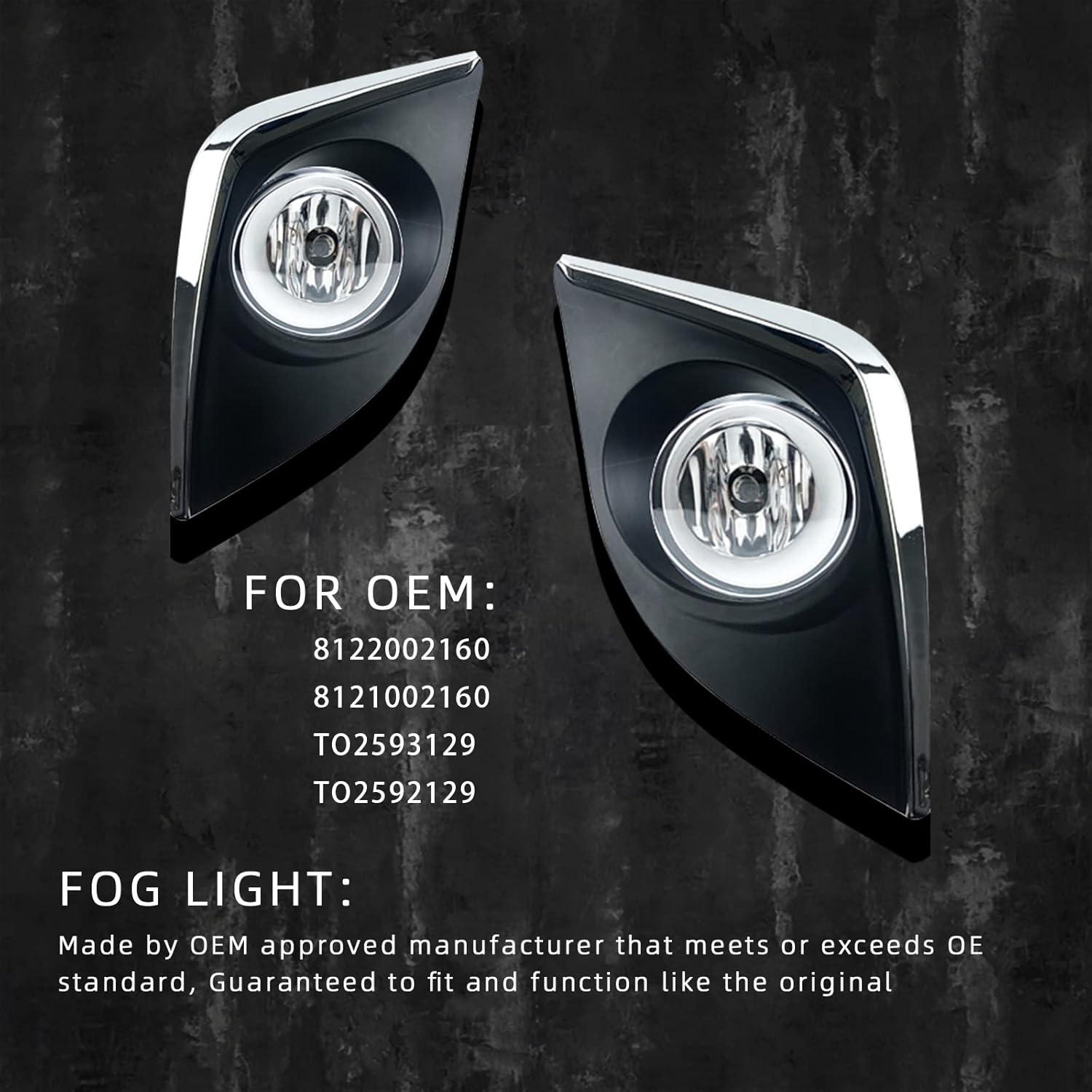 Luces Antiniebla BONA para Corolla Altis 2014-2016 H11 55W