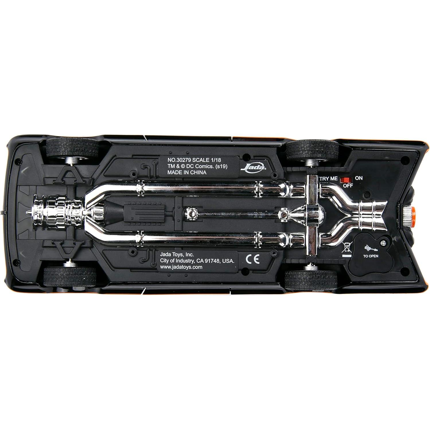 Batmóvil Jada 98625 1:18 Metal con Figuras Batman y Robin