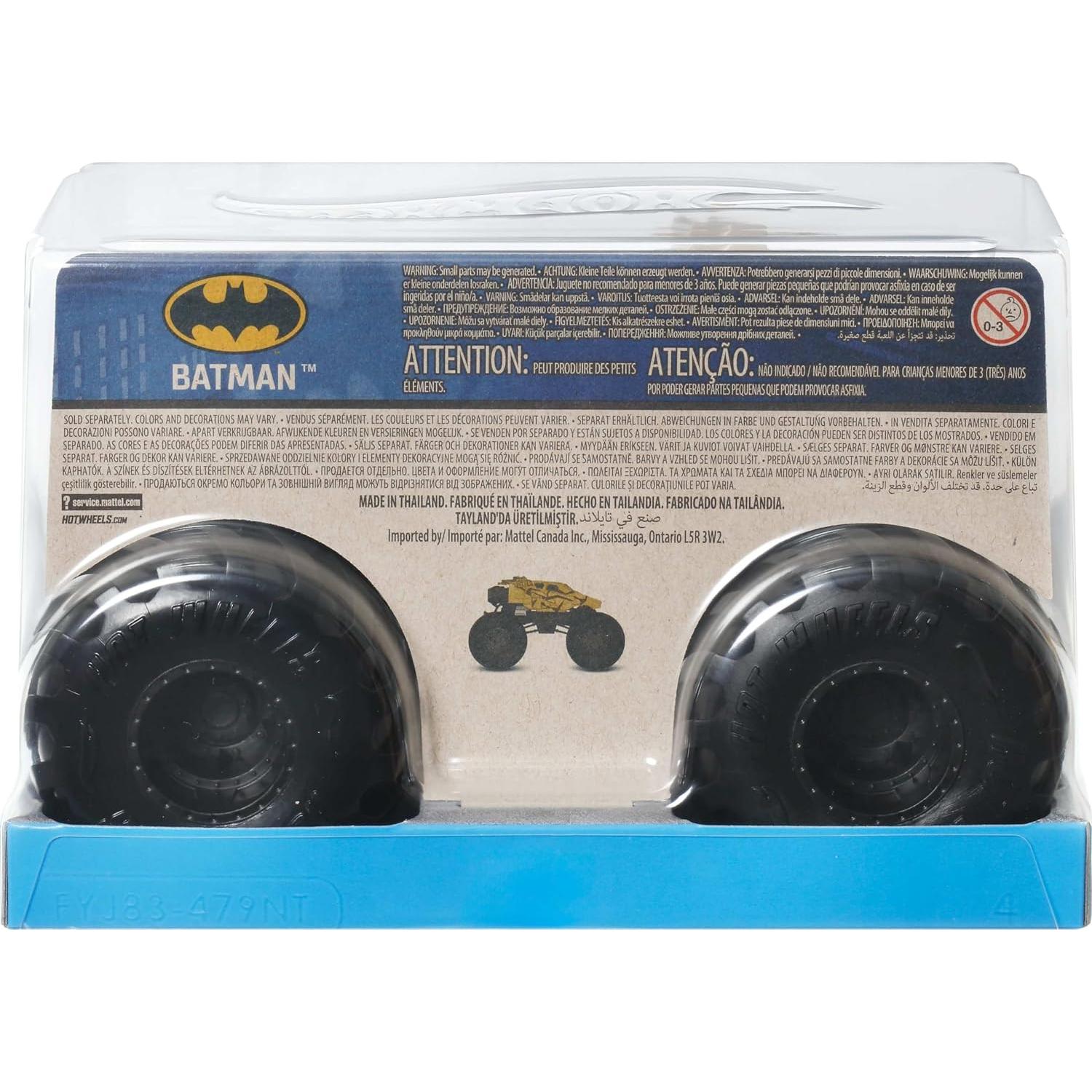 Camión Monstruo Hot Wheels 1:24 Metal Fundido Ruedas Gigantes