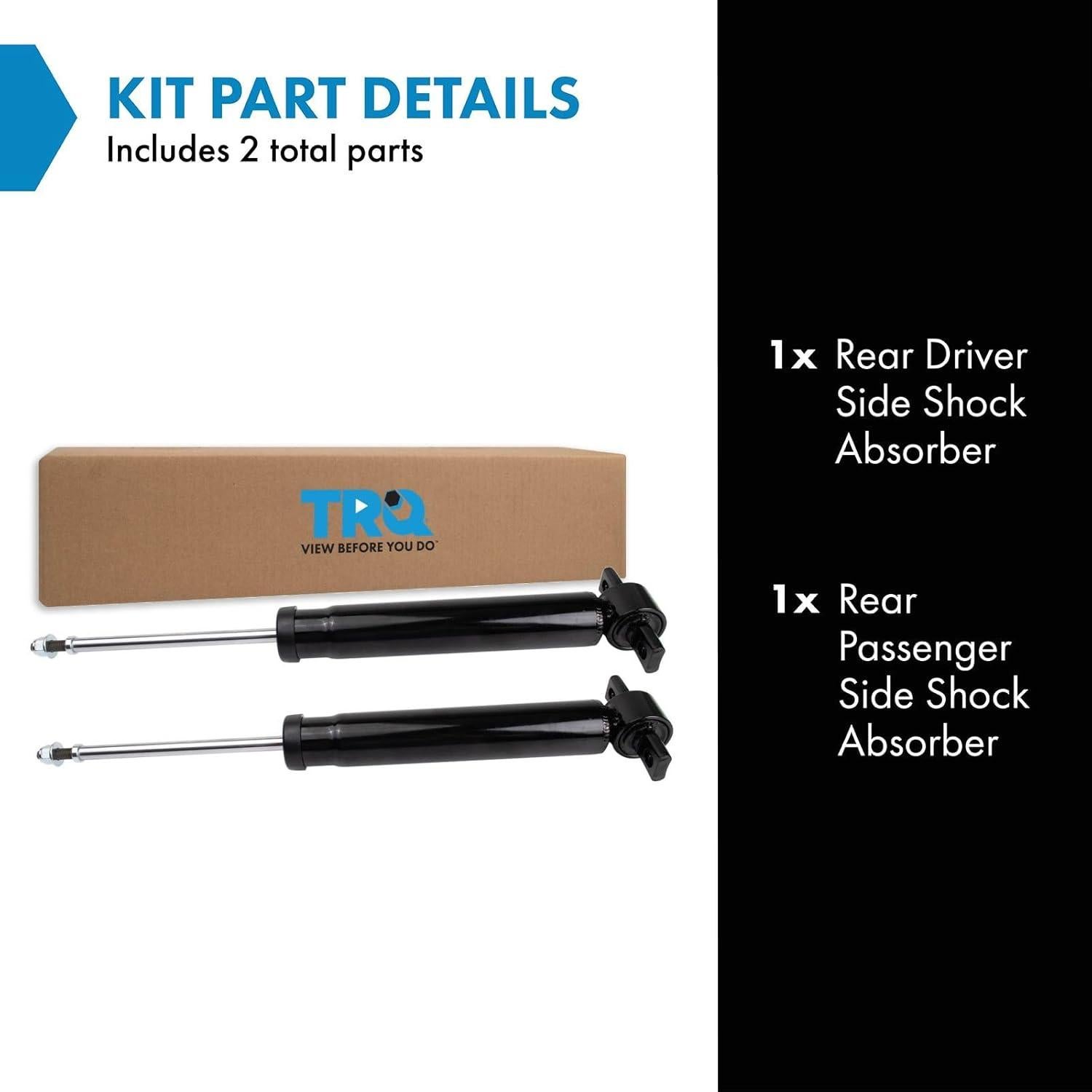 Amortiguadores Traseros TRQ SBA31201 para Ford Mustang 2015-2022