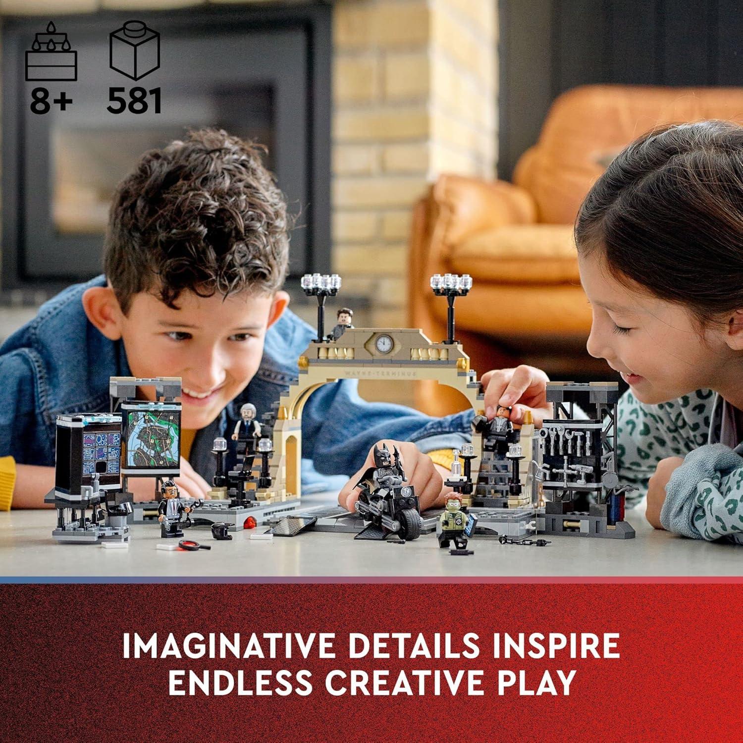 LEGO DC Batman Batcave 76183 con 6 Minifiguras y Accesorios