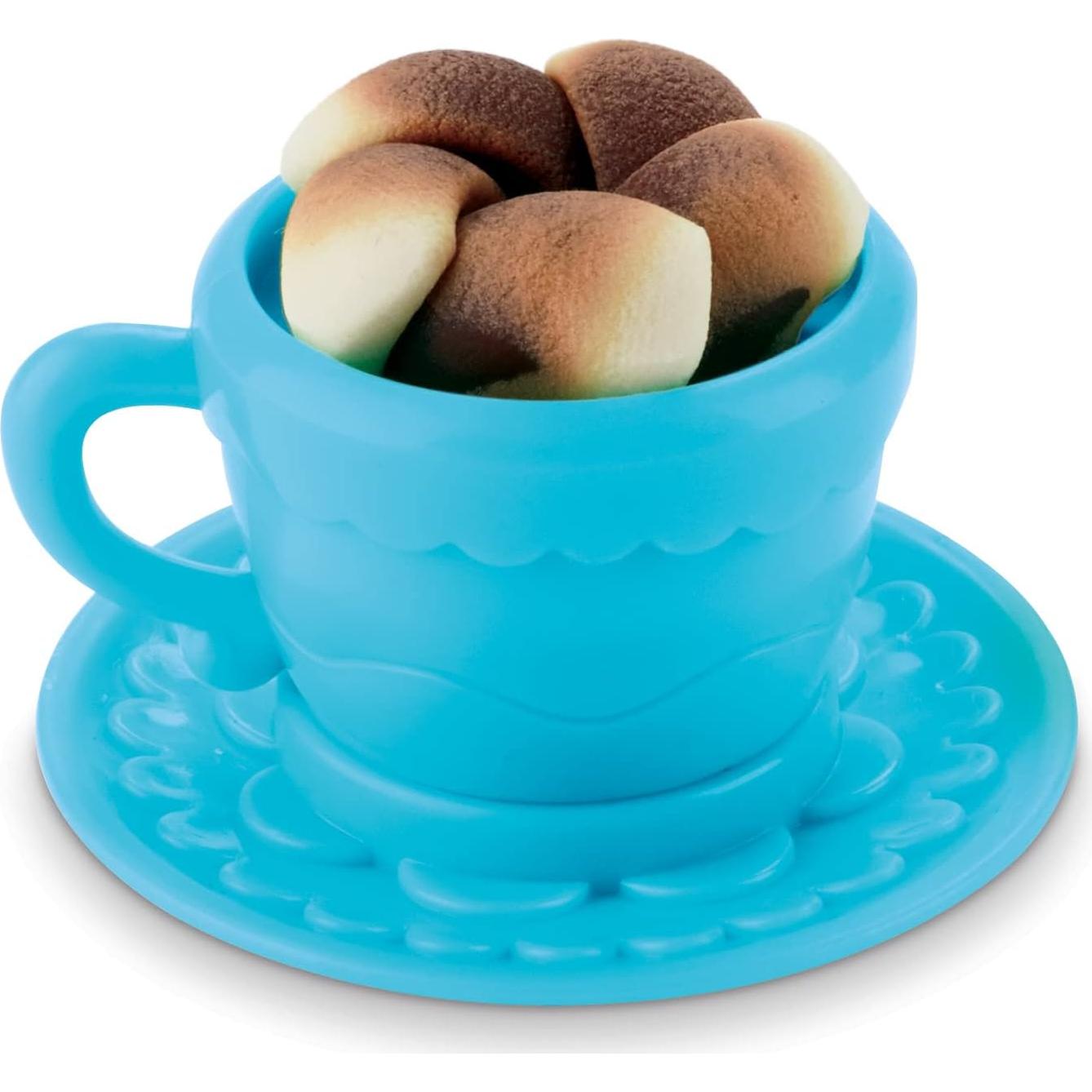 Play-Doh Juego de Café de Mañana con 8 Colores y Tapete