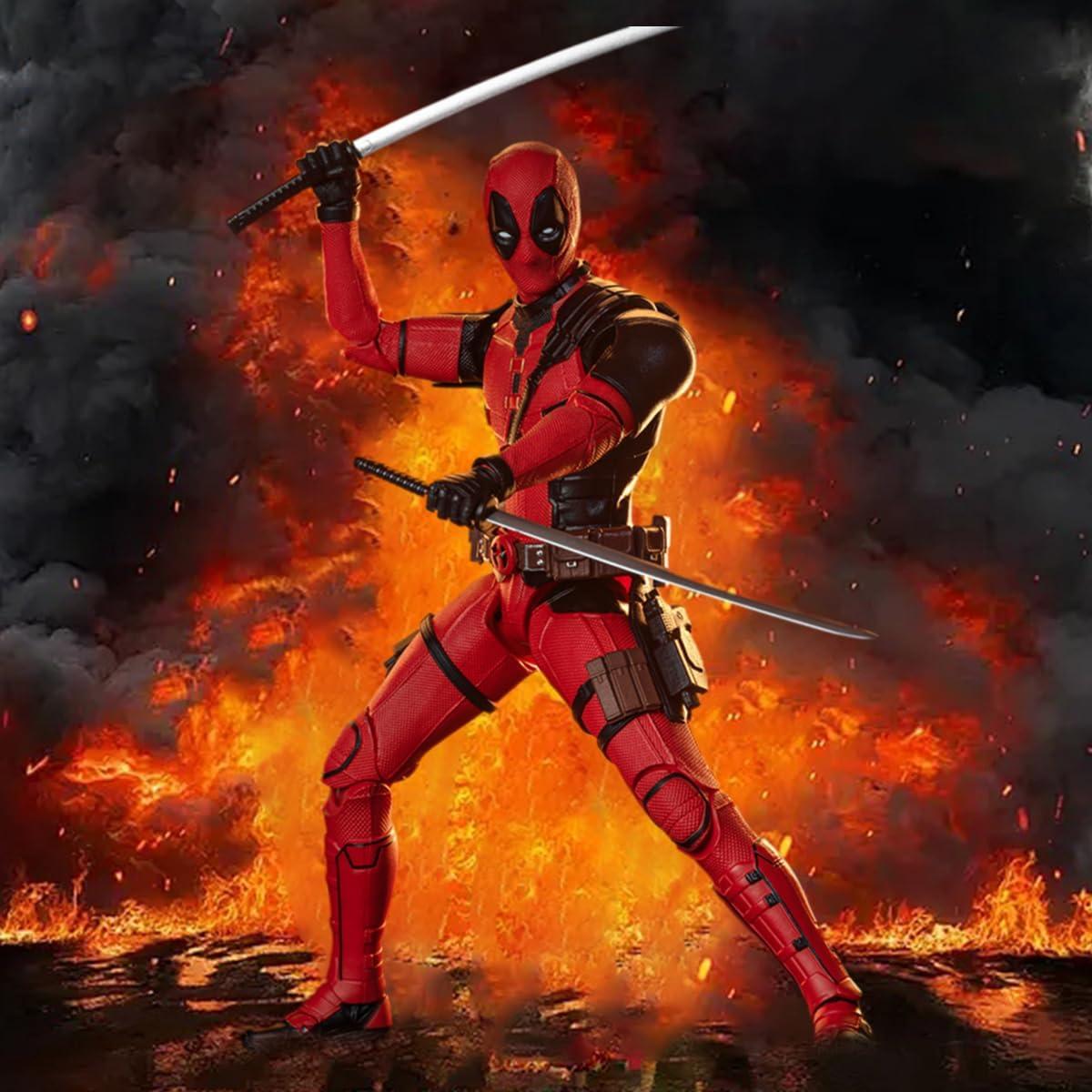 Figura de Acción ZD Toys Deadpool 1/10 20.3 cm Coleccionable