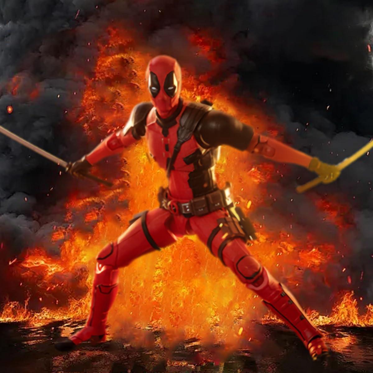 Figura de Acción ZD Toys Deadpool 1/10 20.3 cm Coleccionable