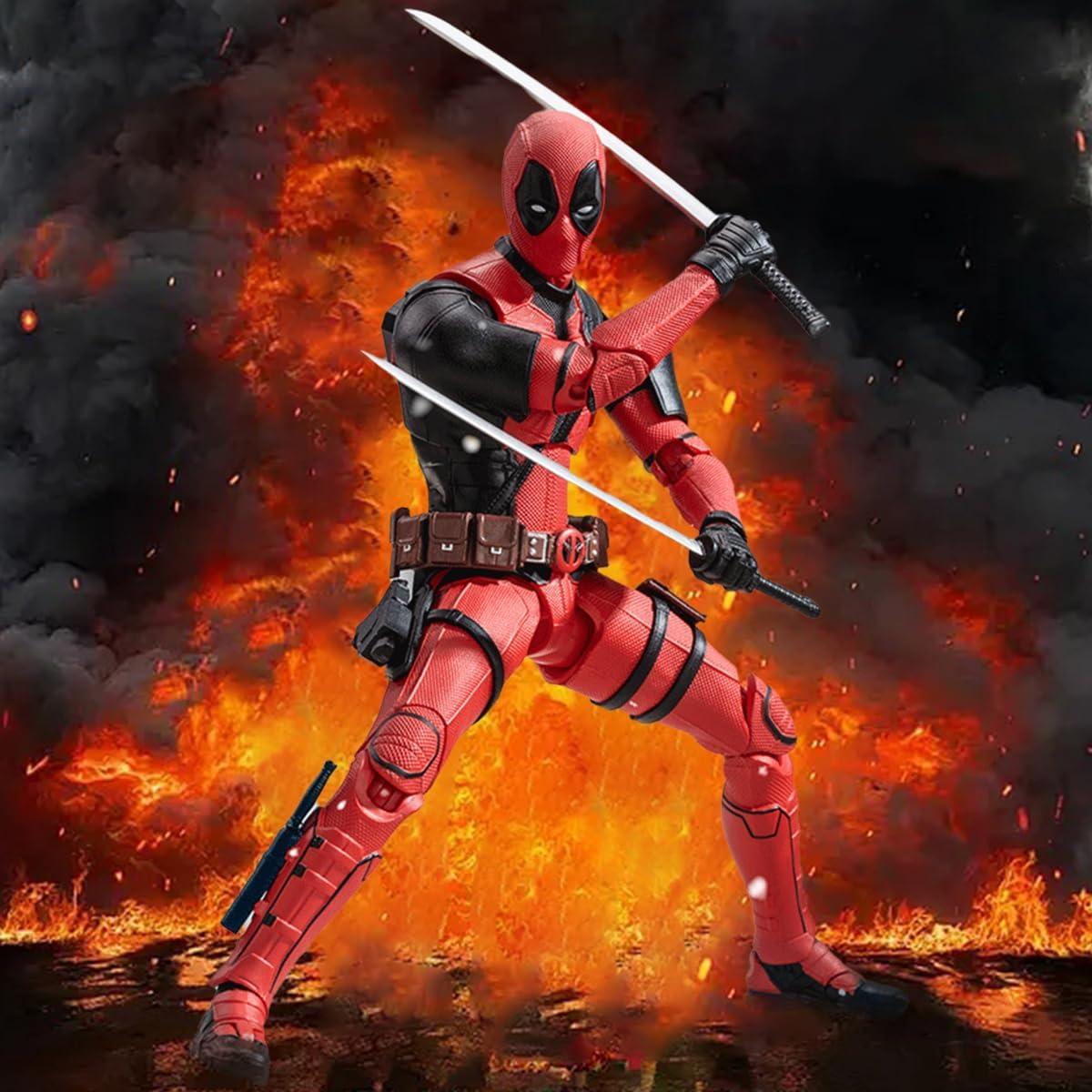 Figura de Acción ZD Toys Deadpool 1/10 20.3 cm Coleccionable