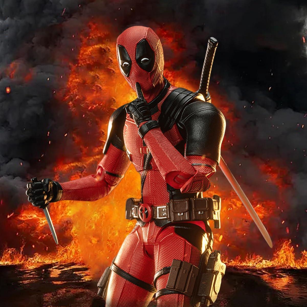 Figura de Acción ZD Toys Deadpool 1/10 20.3 cm Coleccionable