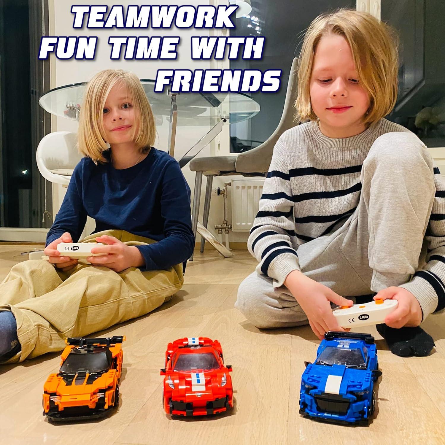 WISEPLAY Set de Bloques de Construcción Coche RC 306 Piezas