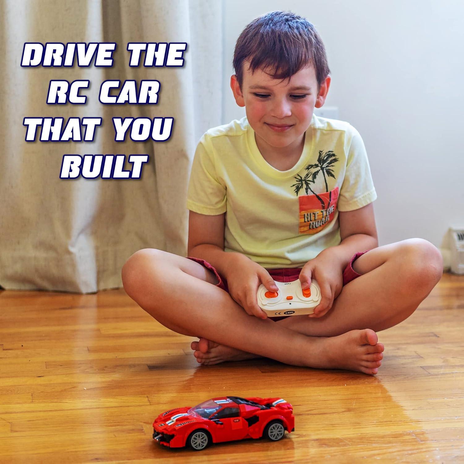 WISEPLAY Set de Bloques de Construcción Coche RC 306 Piezas