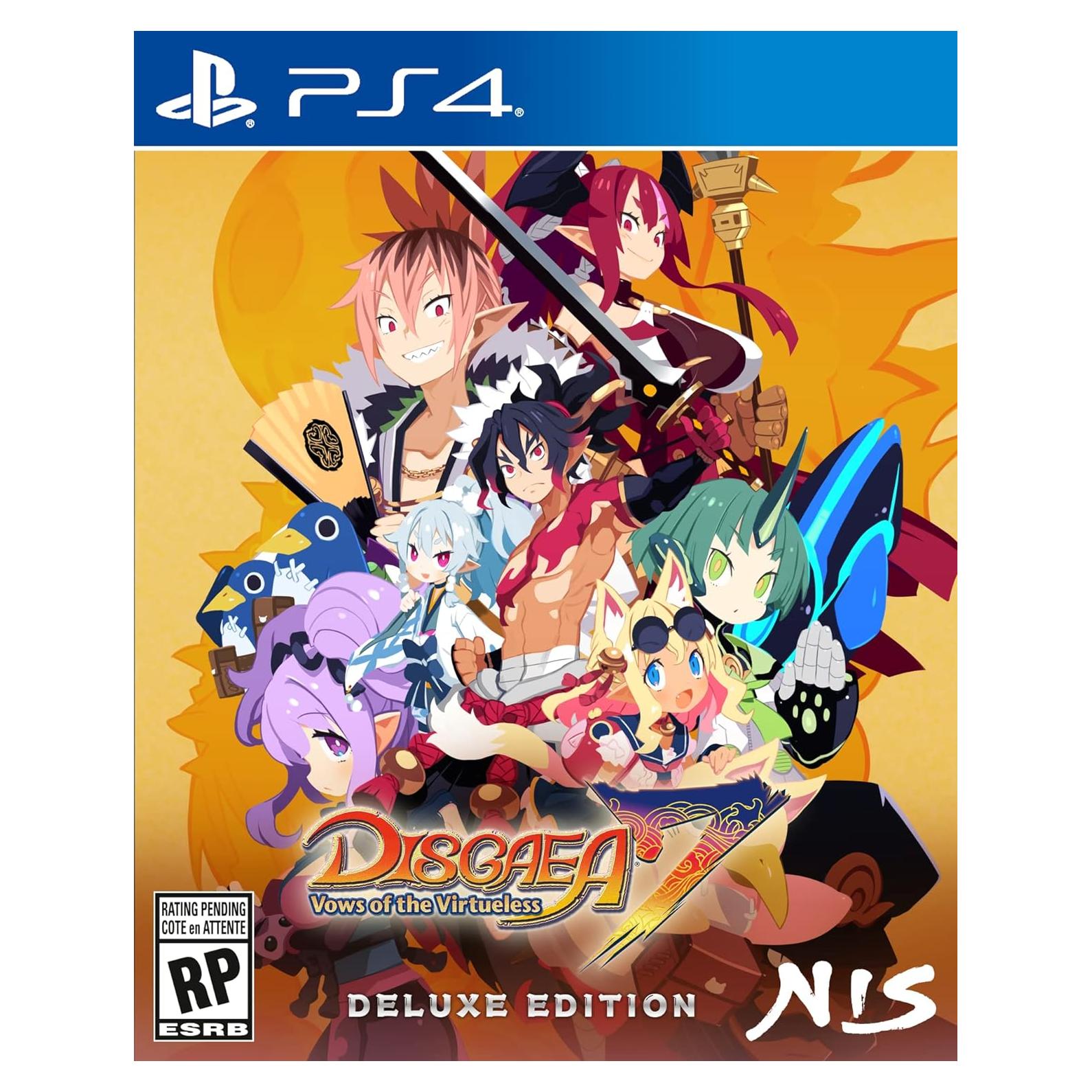 Disgaea 7 Deluxe - Videojuego PS4 con Banda Sonora y Mini Libro