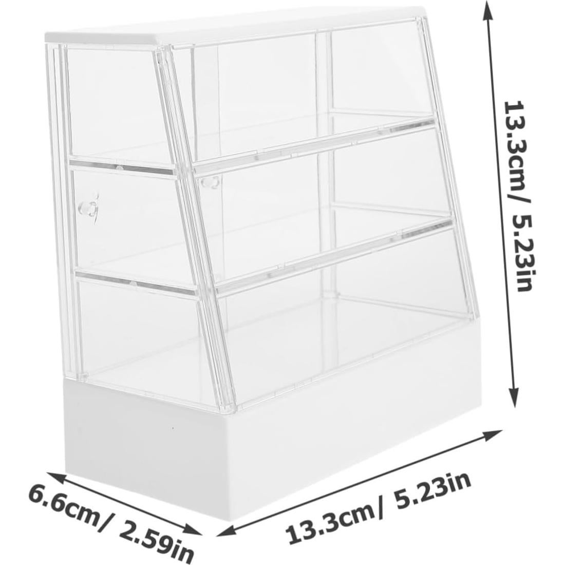 Cabinet Miniatura de Pastel Toyvian 13x13 cm Decoración