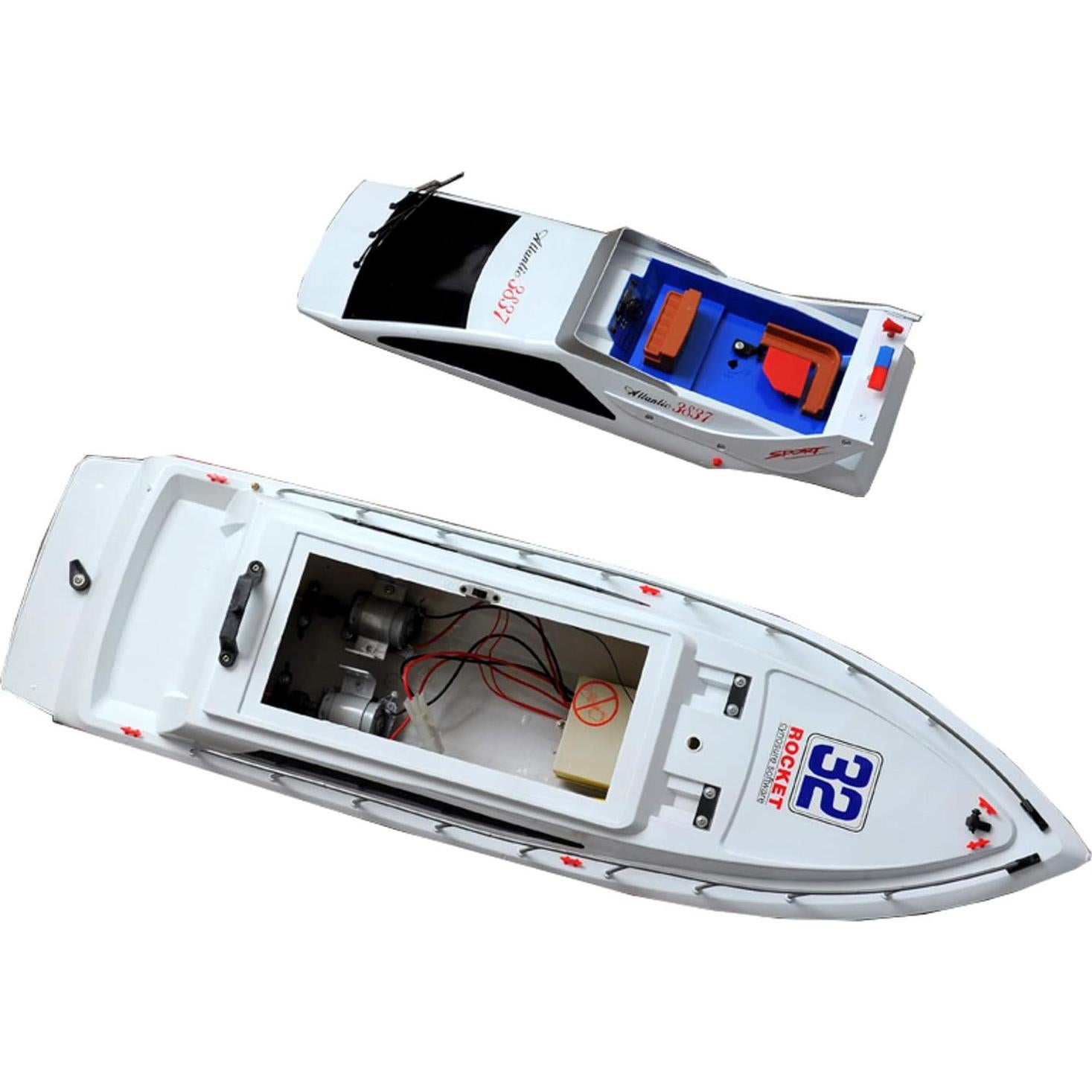 Barco de Control Remoto POCO DIVO Atlántico 71 cm Azul