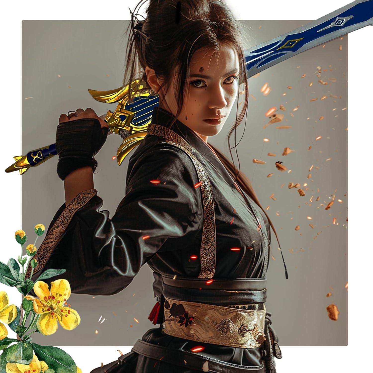 Espada de Espuma LARP 1sword - 99 cm - Accesorio Cosplay Anime