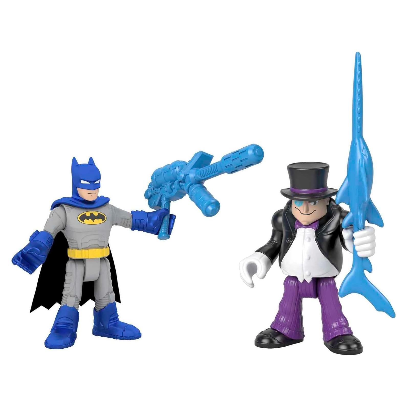 Set de Figuras Batman y El Pingüino Fisher-Price Imaginext