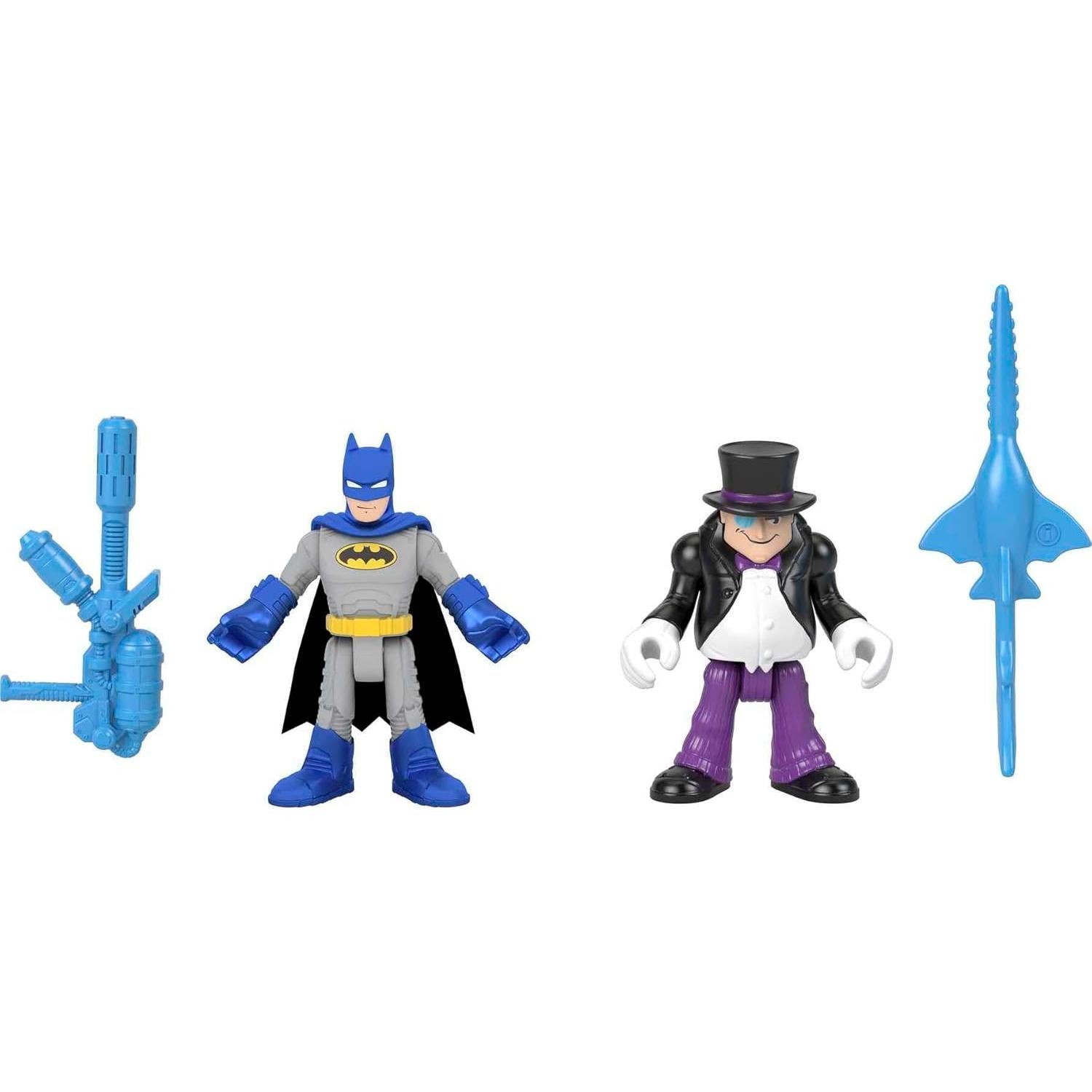 Set de Figuras Batman y El Pingüino Fisher-Price Imaginext