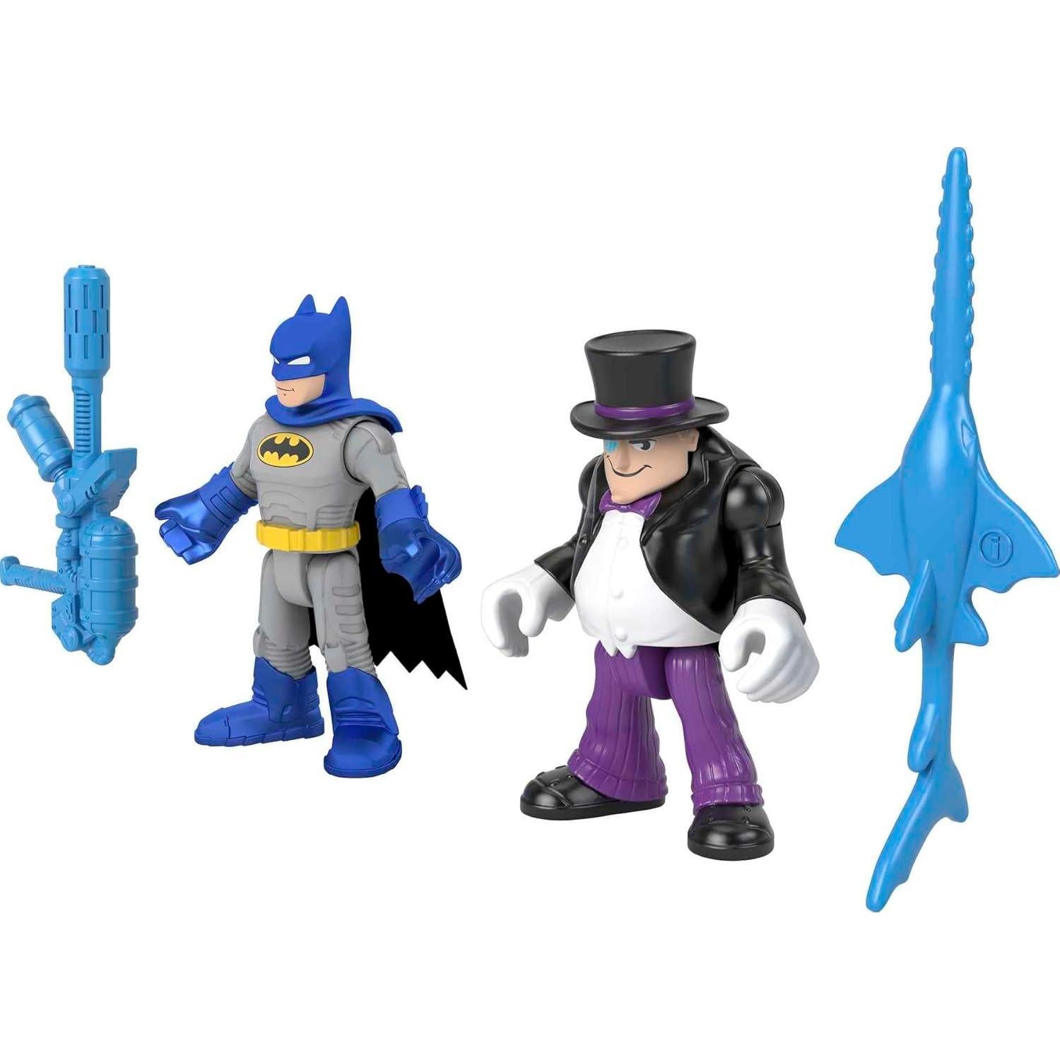 Set de Figuras Batman y El Pingüino Fisher-Price Imaginext