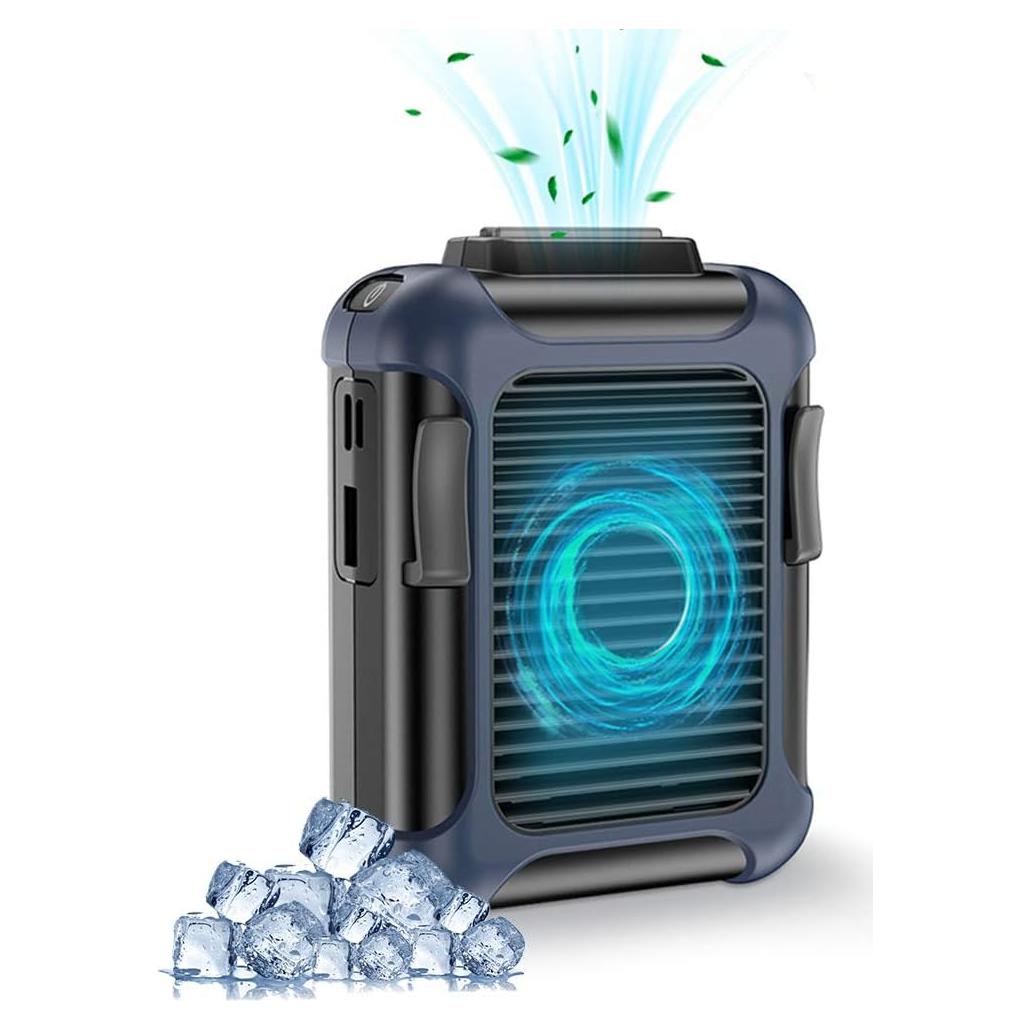 Ventilador Personal Portátil Normia Rita Azul 7000 RPM 3 Velocidades