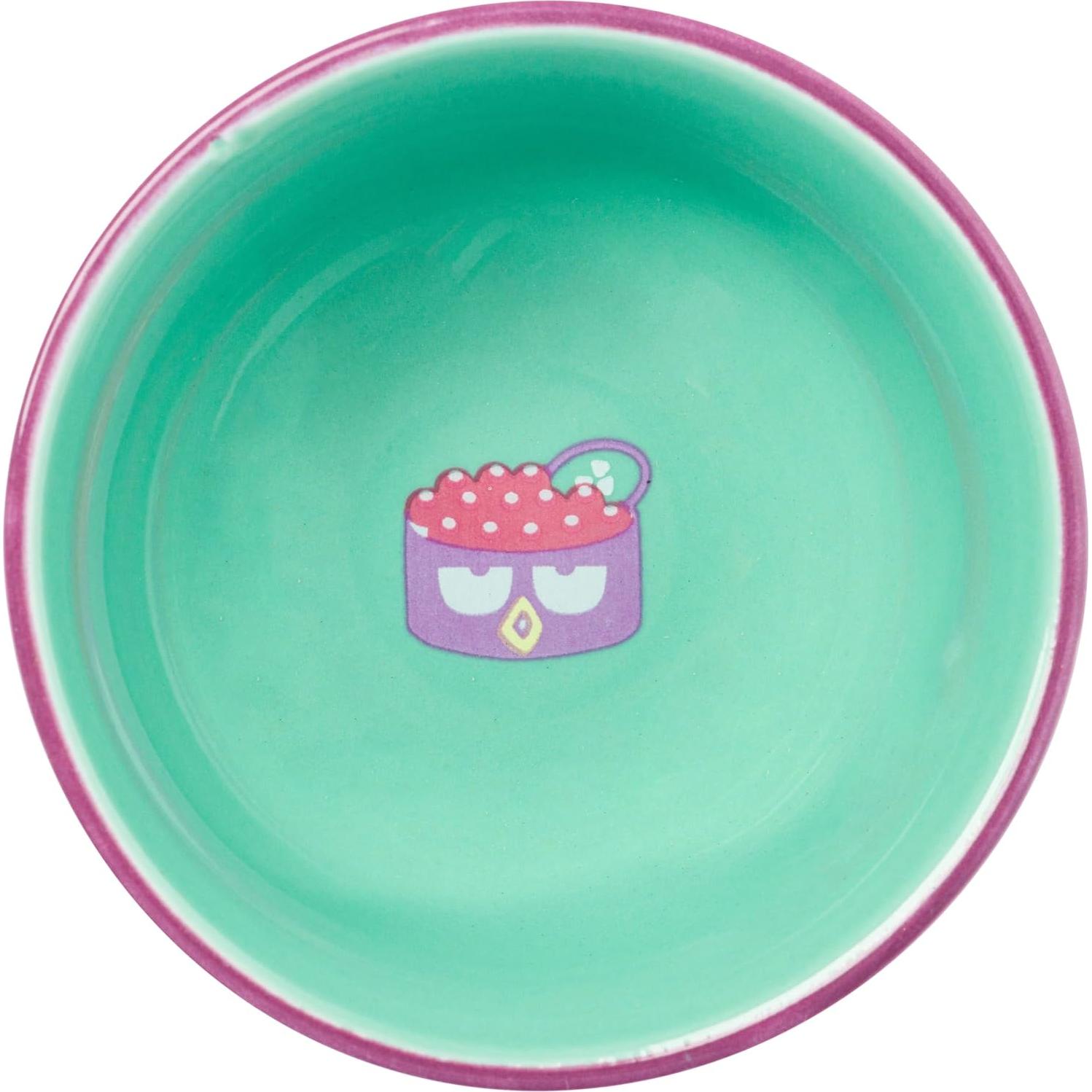 Conjunto de Sushi Cerámica Badtz Maru Sanrio 3 Piezas