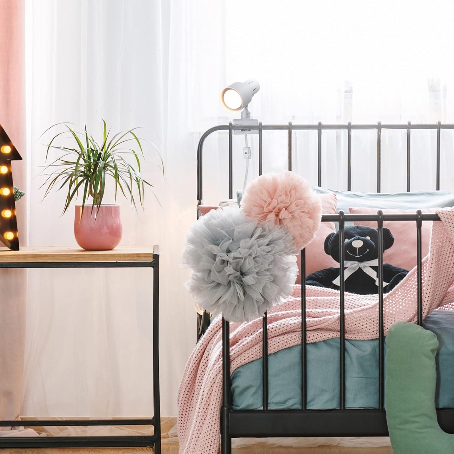 Lámpara de Escritorio Clip-Arm Globe Electric 30293 Gris Claro