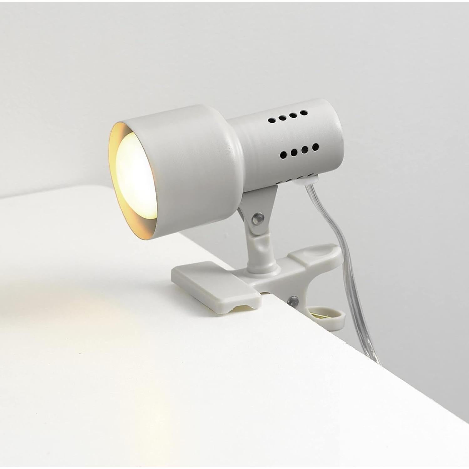 Lámpara de Escritorio Clip-Arm Globe Electric 30293 Gris Claro