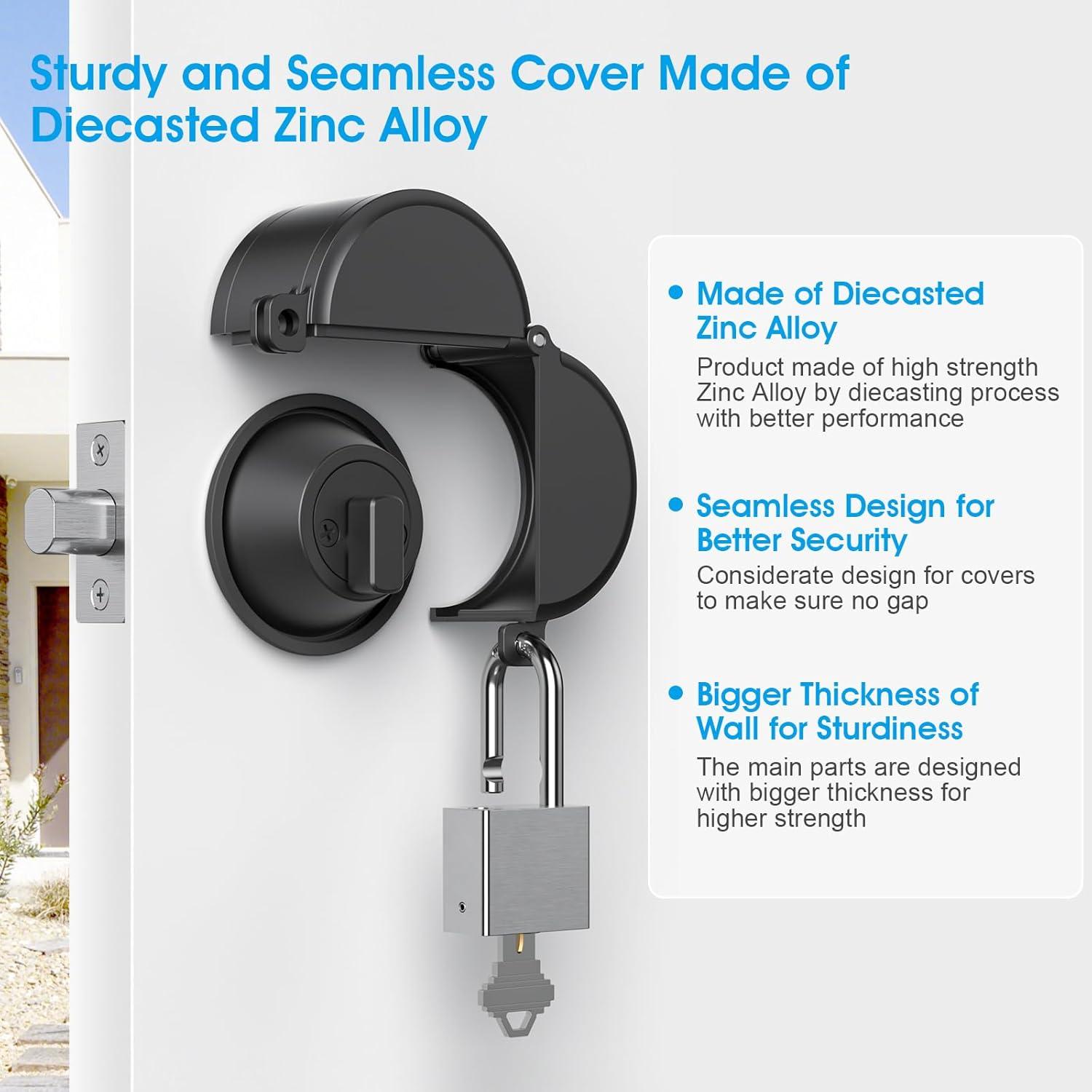 Cubierta de Perno Redondo AST con Candado y 3 Llaves - Seguridad