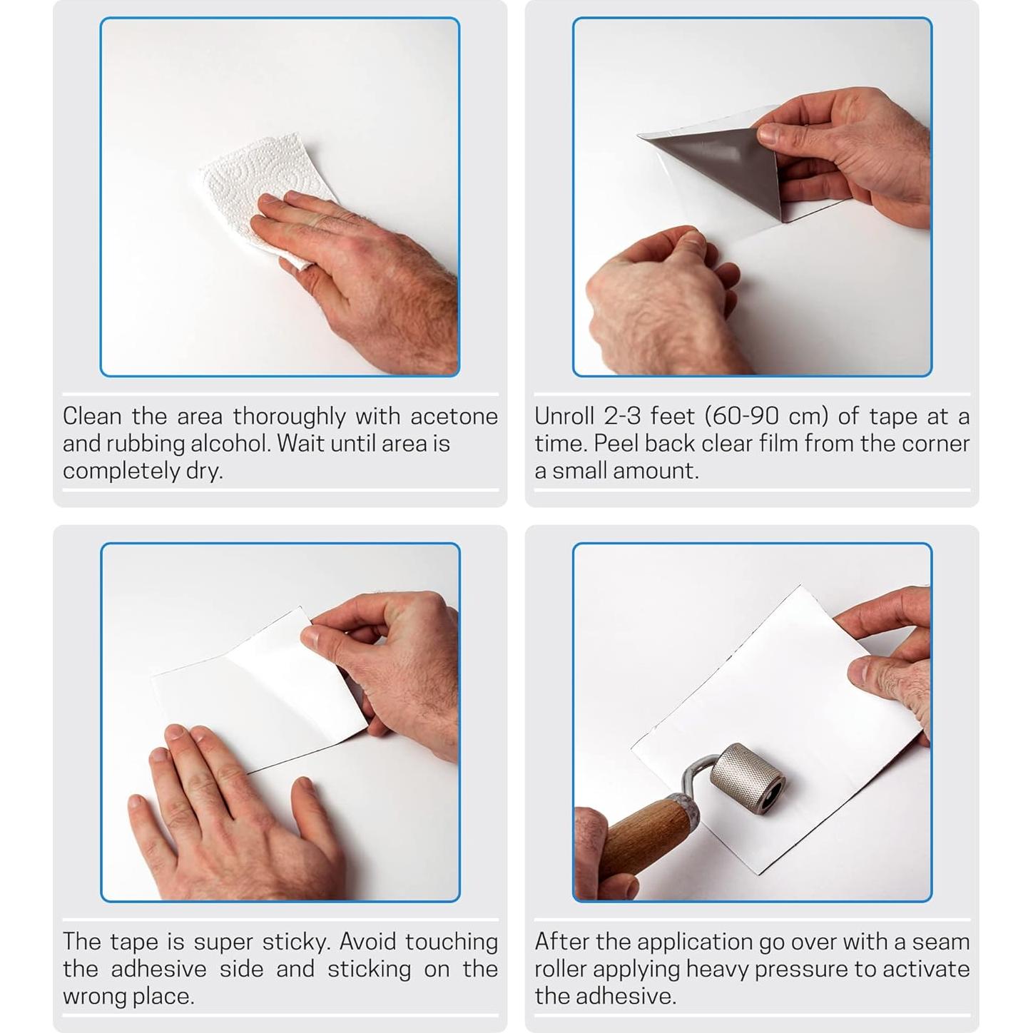 Cinta Selladora Impermeable CANOPUS 5 cm x 15 m para RV