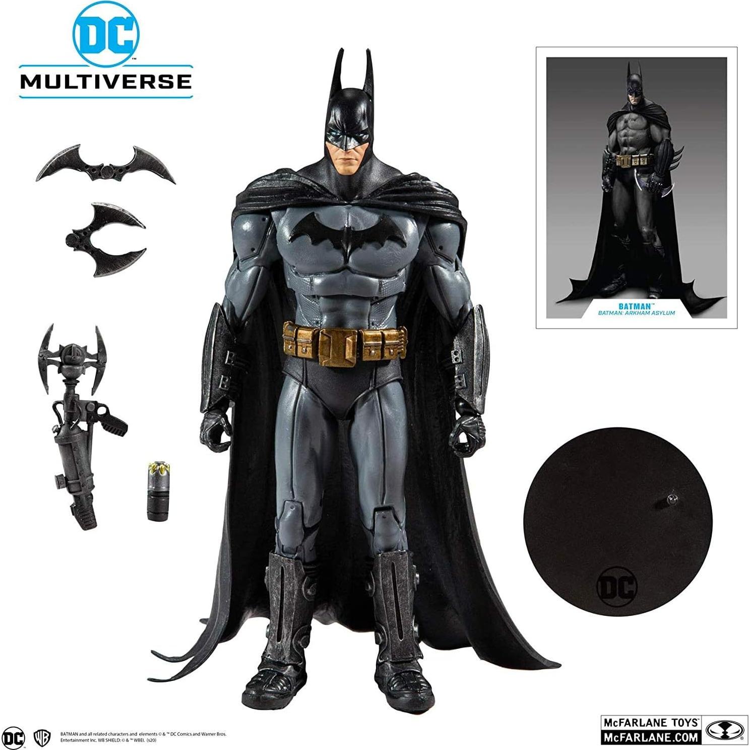 Figura de Acción Batman McFarlane 17.78 cm Arkham Asylum