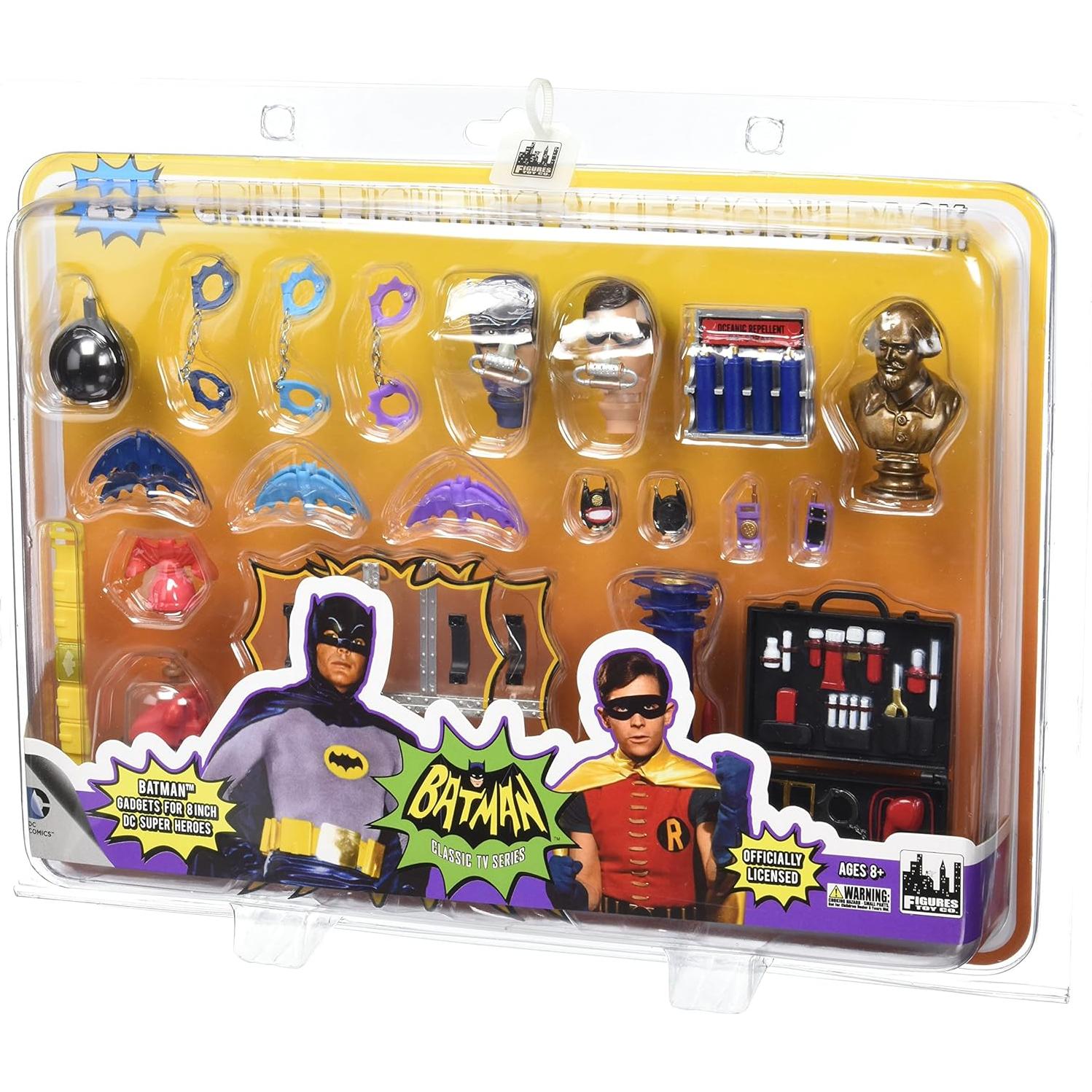 Accesorios Batman Clásicos 25 Piezas para Figuras 20 cm