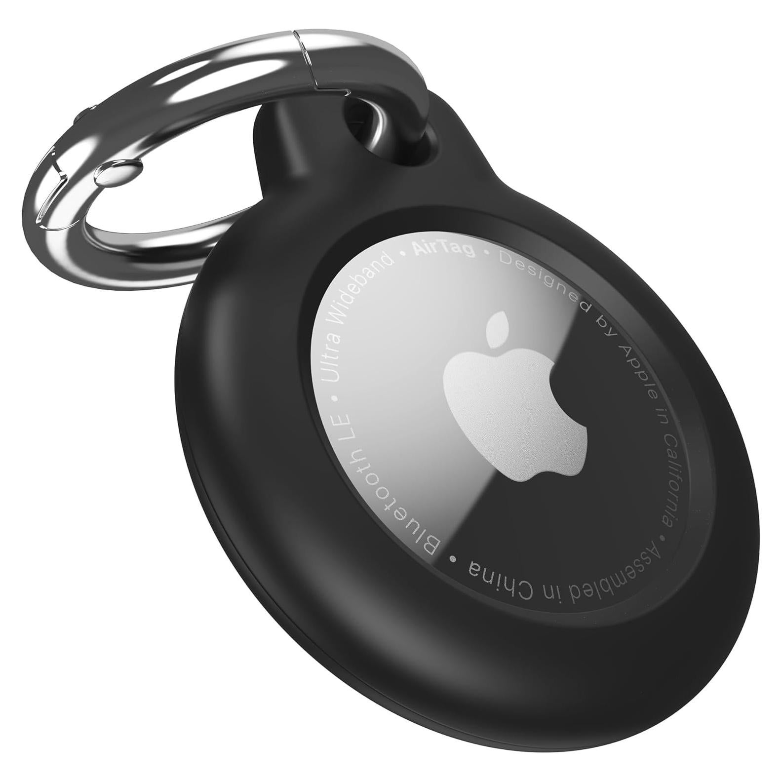 Soporte de Llavero para Apple AirTag Sinjimoru Negro