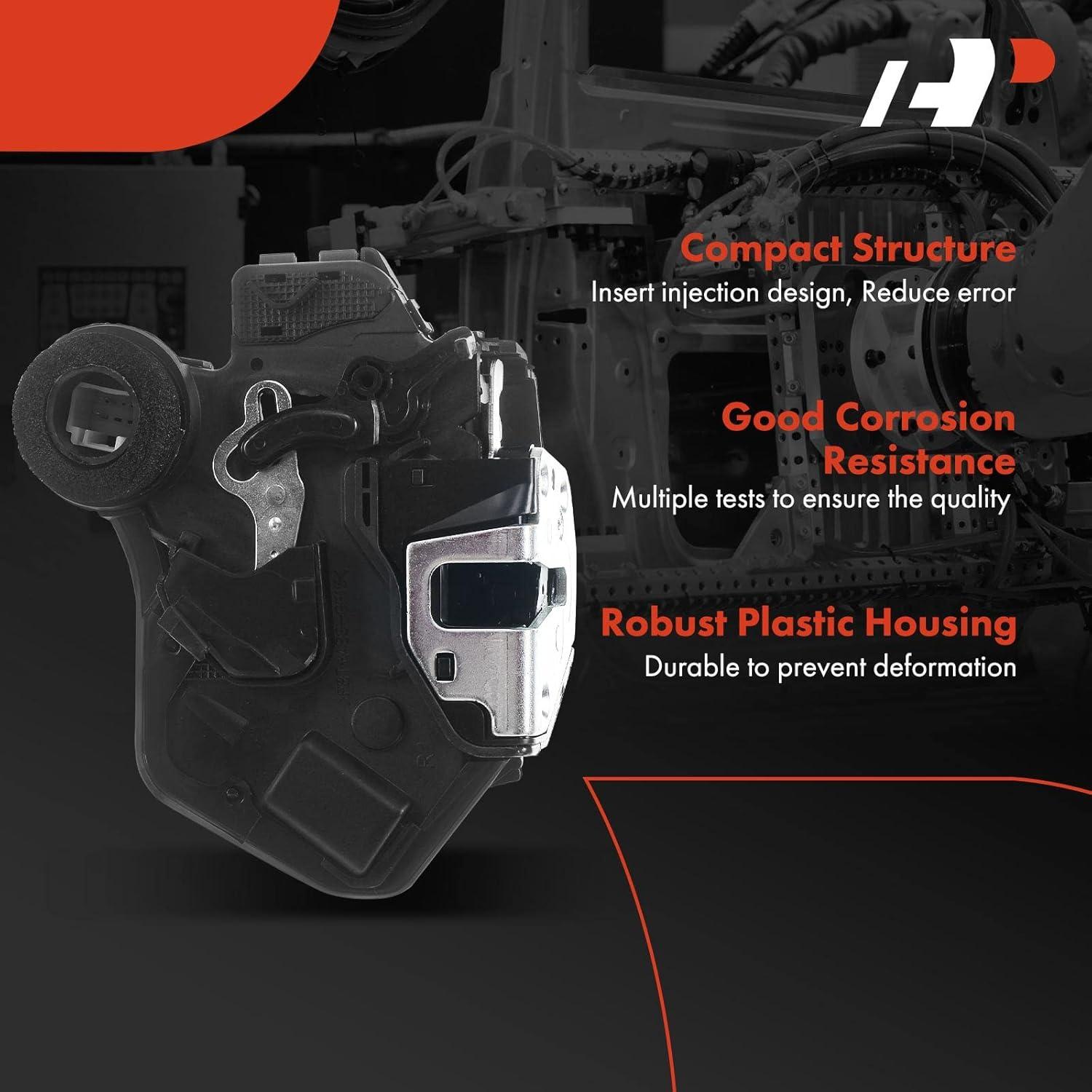 Actuador de bloqueo de puerta trasera A-Premium para Lexus y Toyota