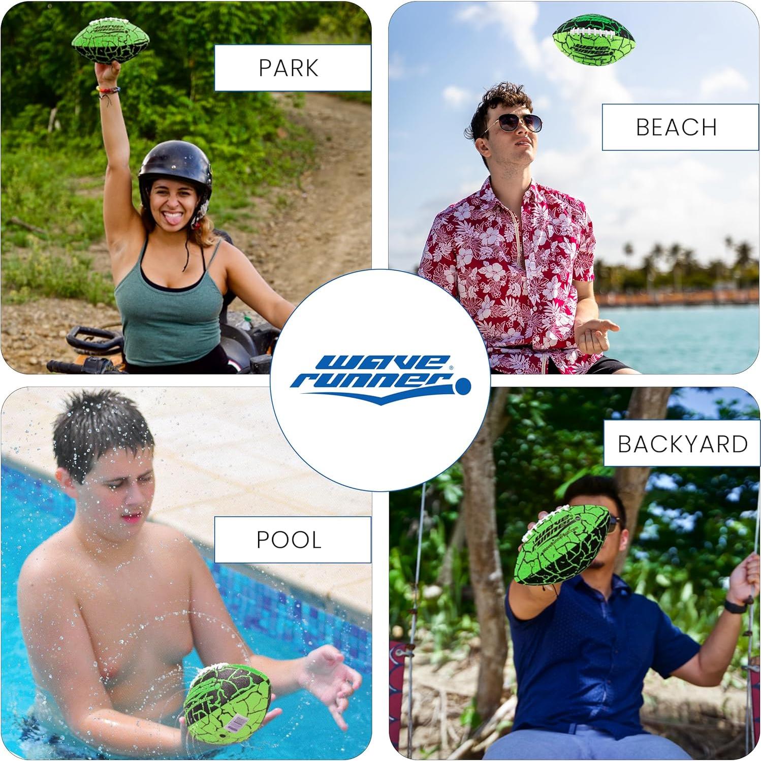 Balón de Agua Wave Runner 23,5 cm, Juguete de Playa