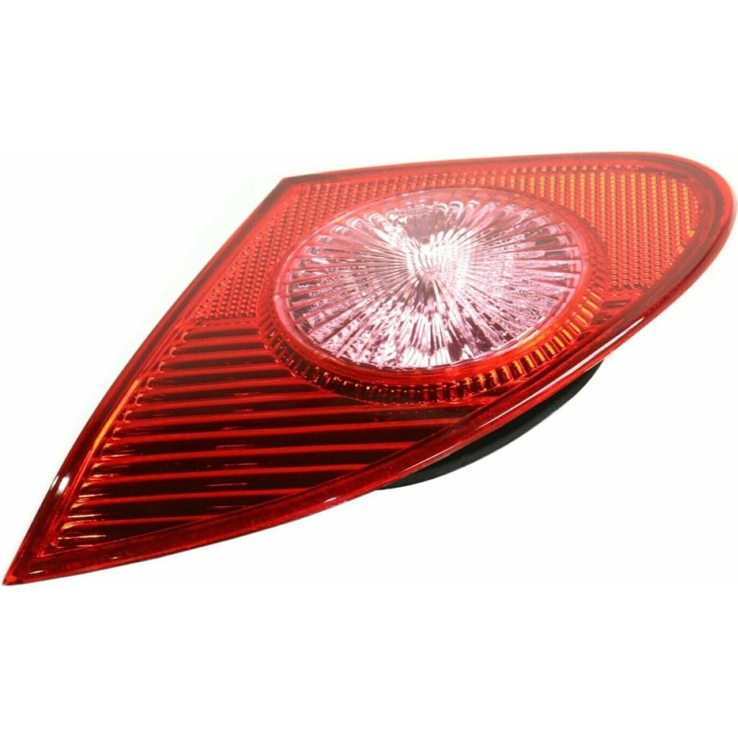 YLT AUTO Body Reverse Inside Rear Tail Light One (LH) Clear Red Lens Replacement Fit 2003-2008 for Toyota Corolla 8168102030 TO2886102 Inner Brake Lamp