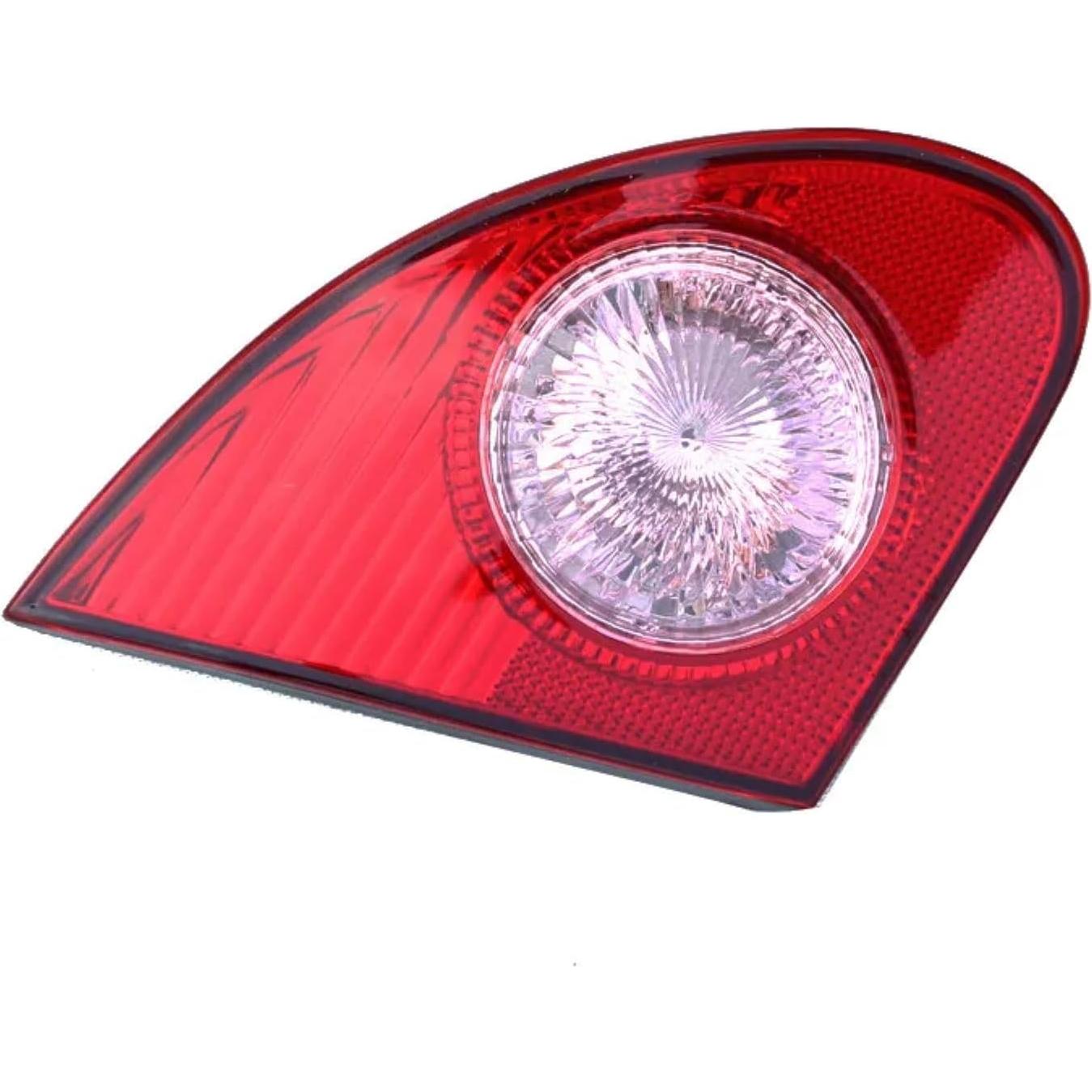 YLT AUTO Body Reverse Inside Rear Tail Light One (LH) Clear Red Lens Replacement Fit 2003-2008 for Toyota Corolla 8168102030 TO2886102 Inner Brake Lamp