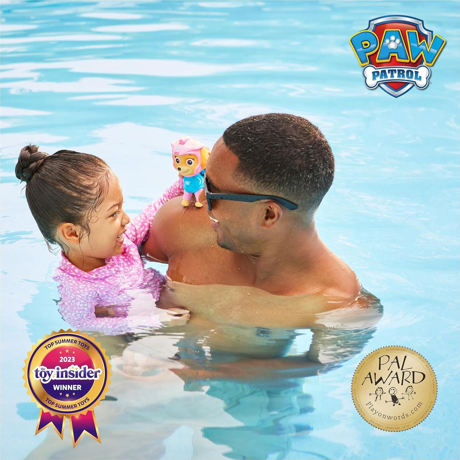 Figura Flotante Paw Patrol Skye para Piscina - Juguete Acuático