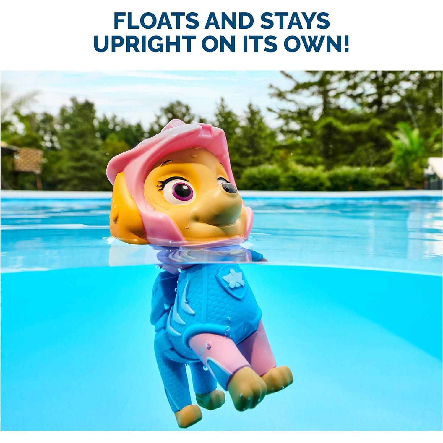 Figura Flotante Paw Patrol Skye para Piscina - Juguete Acuático