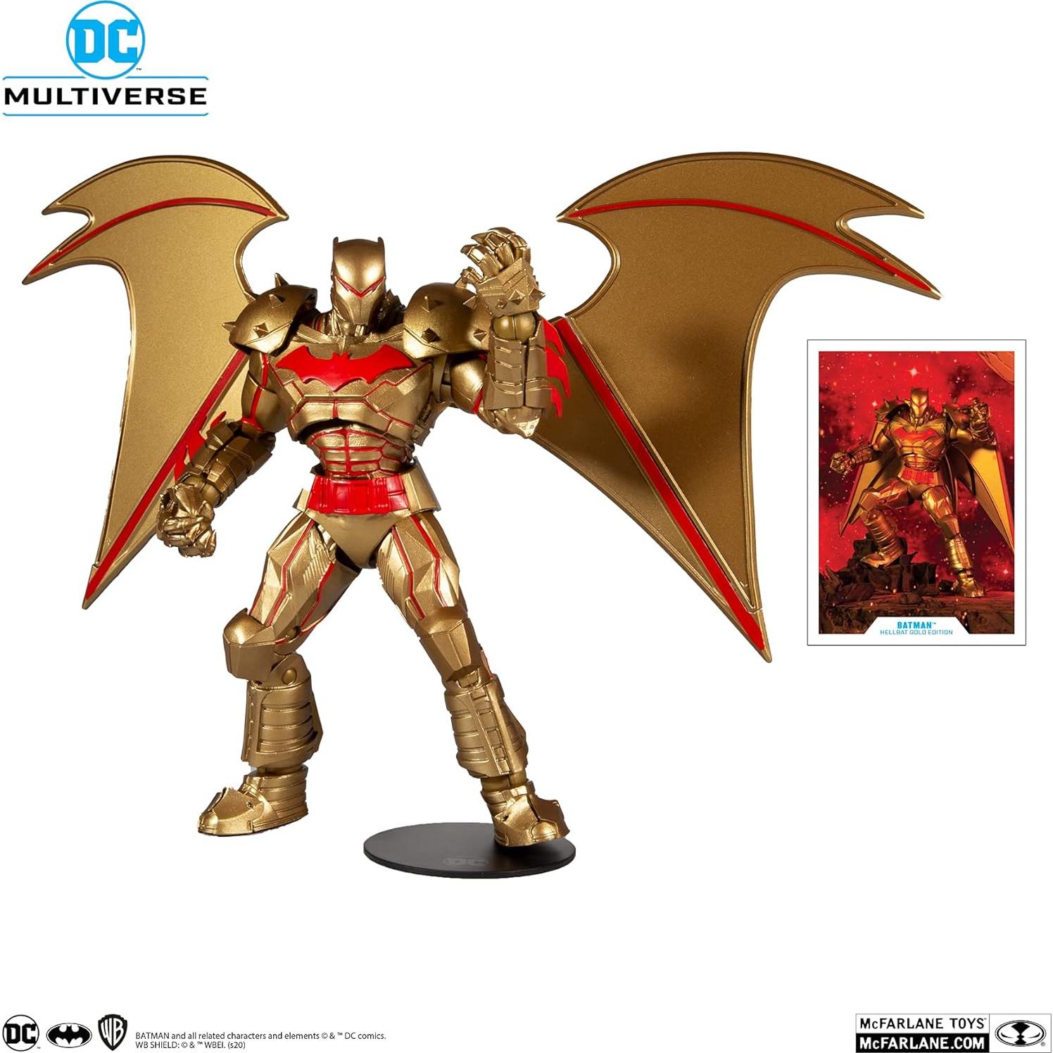 Figura de Acción McFarlane Toys DC Multiverse Hellbat 15 cm