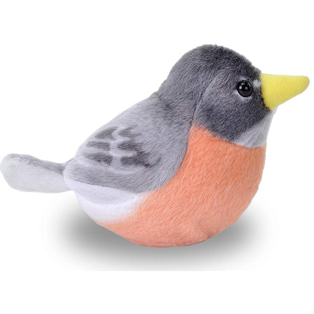 Peluche Mirlo Americano Wild Republic con Sonido Realista