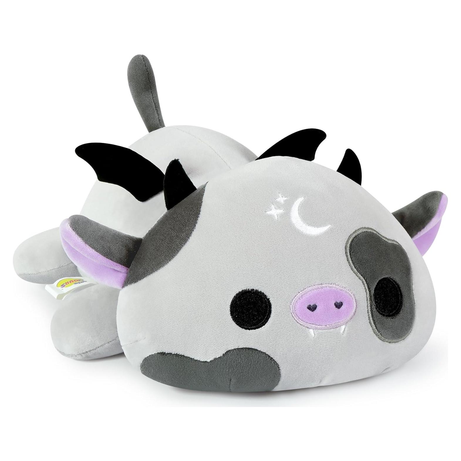 Peluche Vaca Murciélago Onsoyours 30 cm Suave y Aplastable