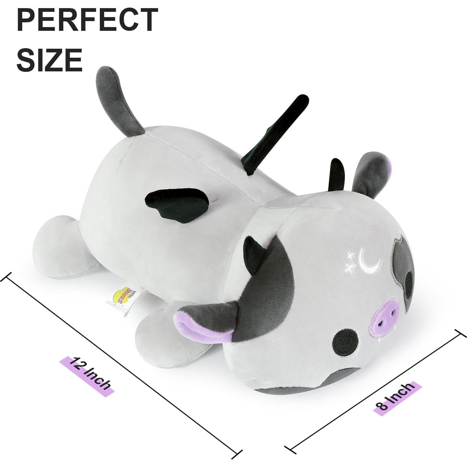 Peluche Vaca Murciélago Onsoyours 30 cm Suave y Aplastable