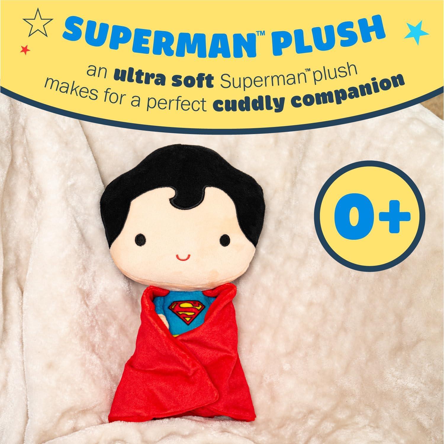 Peluche Superman Kids Preferred 29 cm Suave y Abrazable