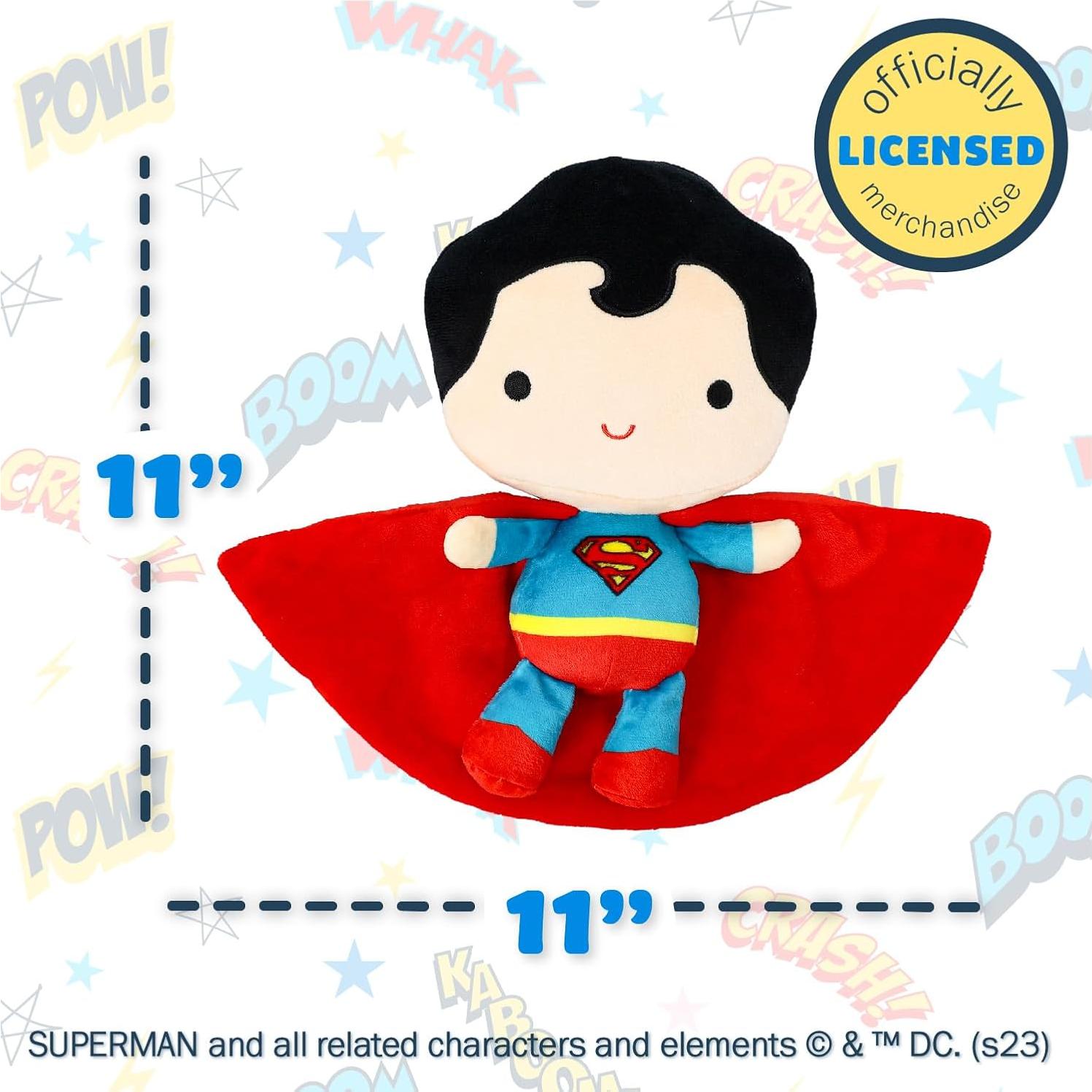 Peluche Superman Kids Preferred 29 cm Suave y Abrazable