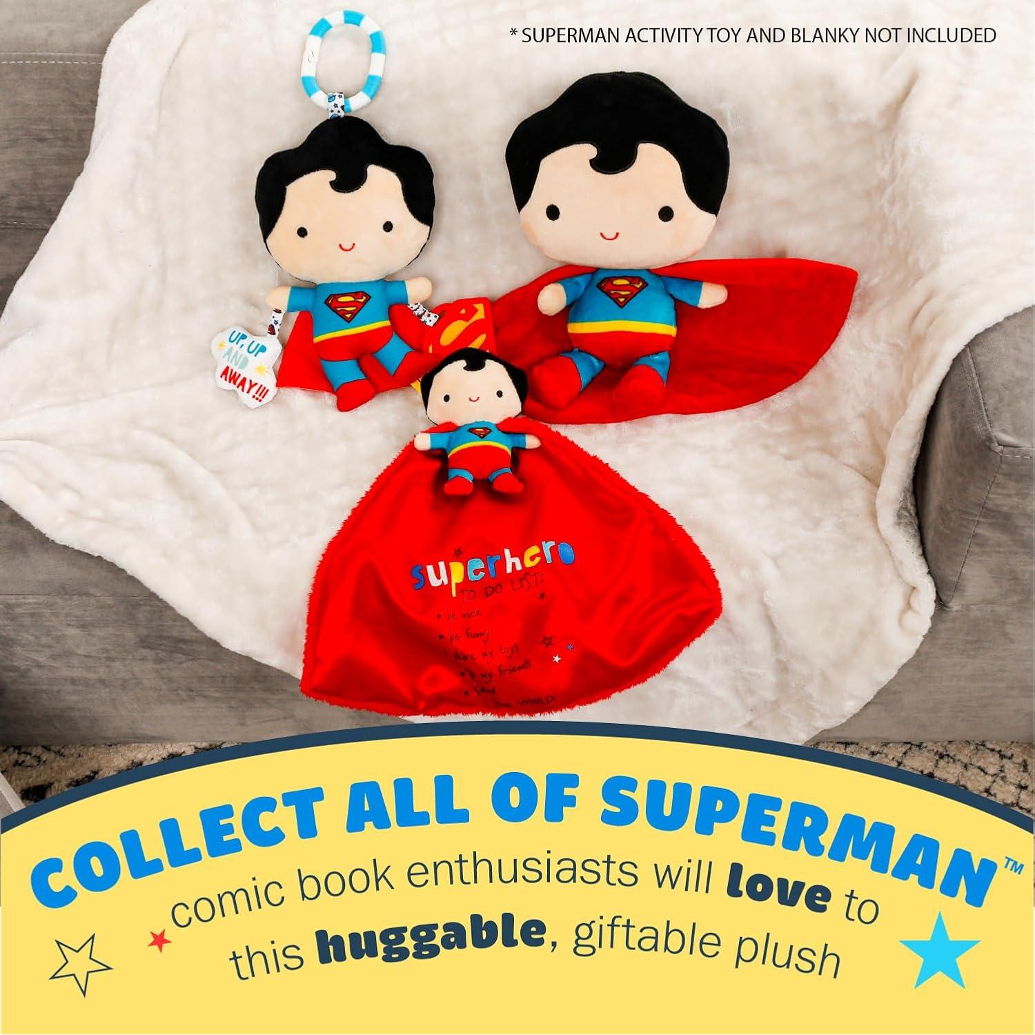 Peluche Superman Kids Preferred 29 cm Suave y Abrazable