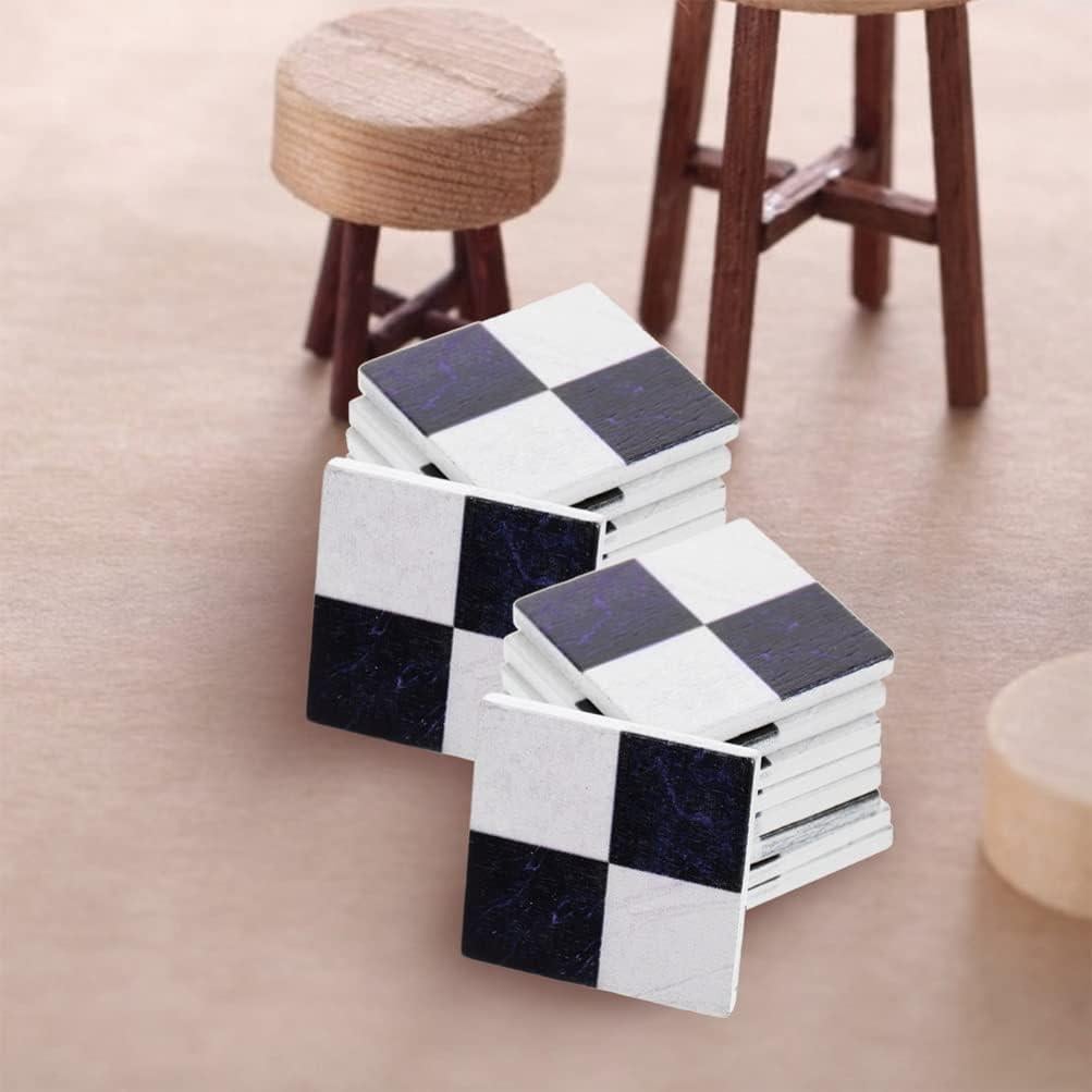 Baldosas de Piso en Miniatura Zerodeko 27 Piezas 3x3cm