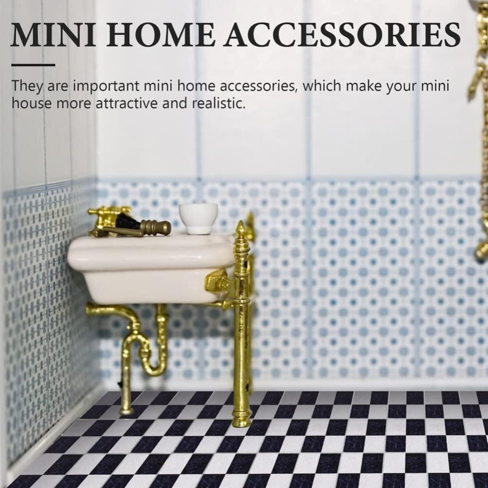 Baldosas de Piso en Miniatura Zerodeko 27 Piezas 3x3cm