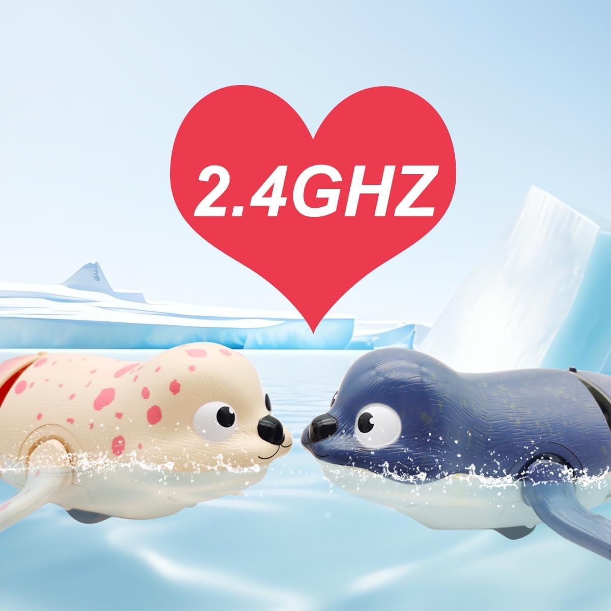 Juguete de piscina control remoto CX Sello Azul 27.9x14cm