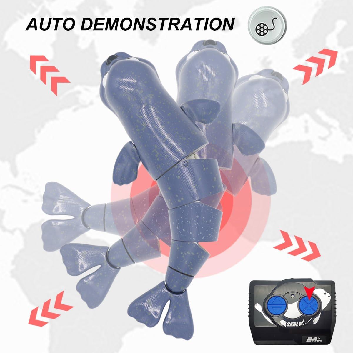 Juguete de piscina control remoto CX Sello Azul 27.9x14cm