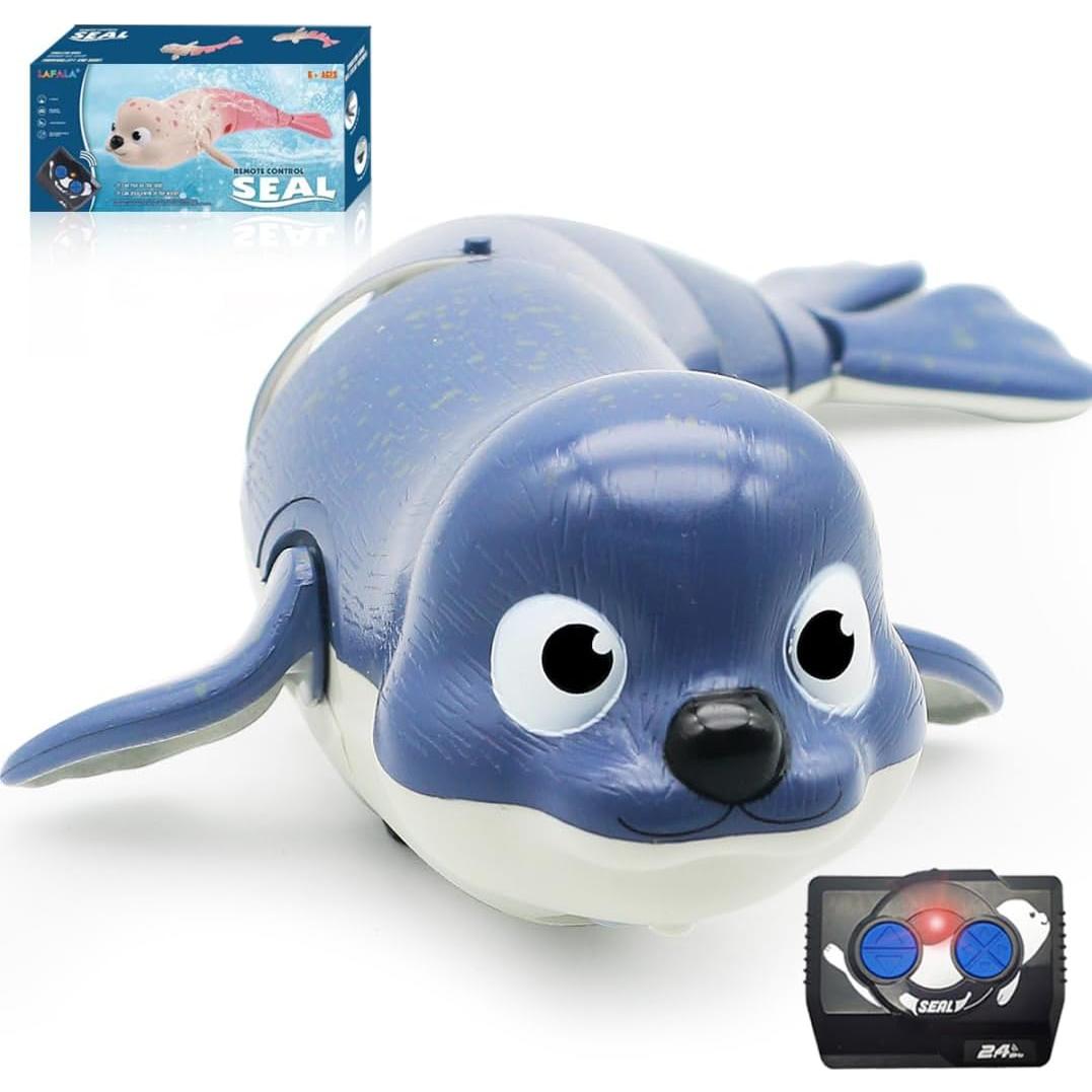 Juguete de piscina control remoto CX Sello Azul 27.9x14cm