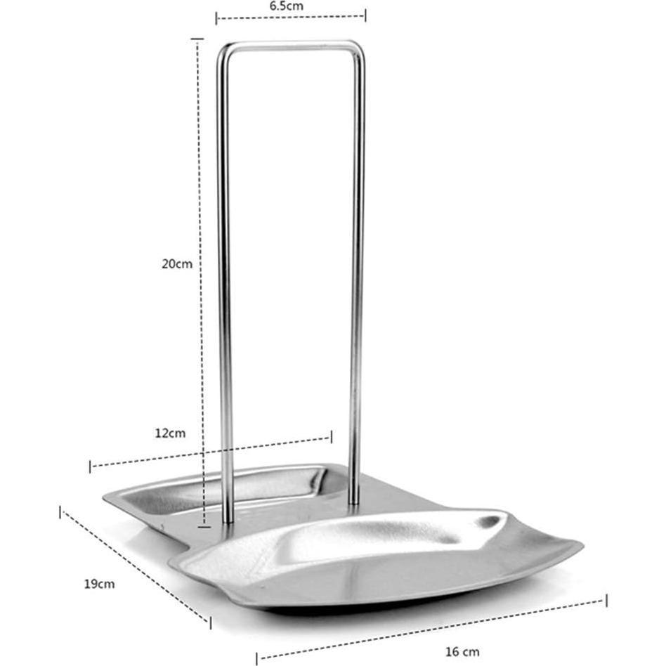 Soporte para Tapa de Olla y Reposapucheros ZYHOAOE Acero Inoxidable