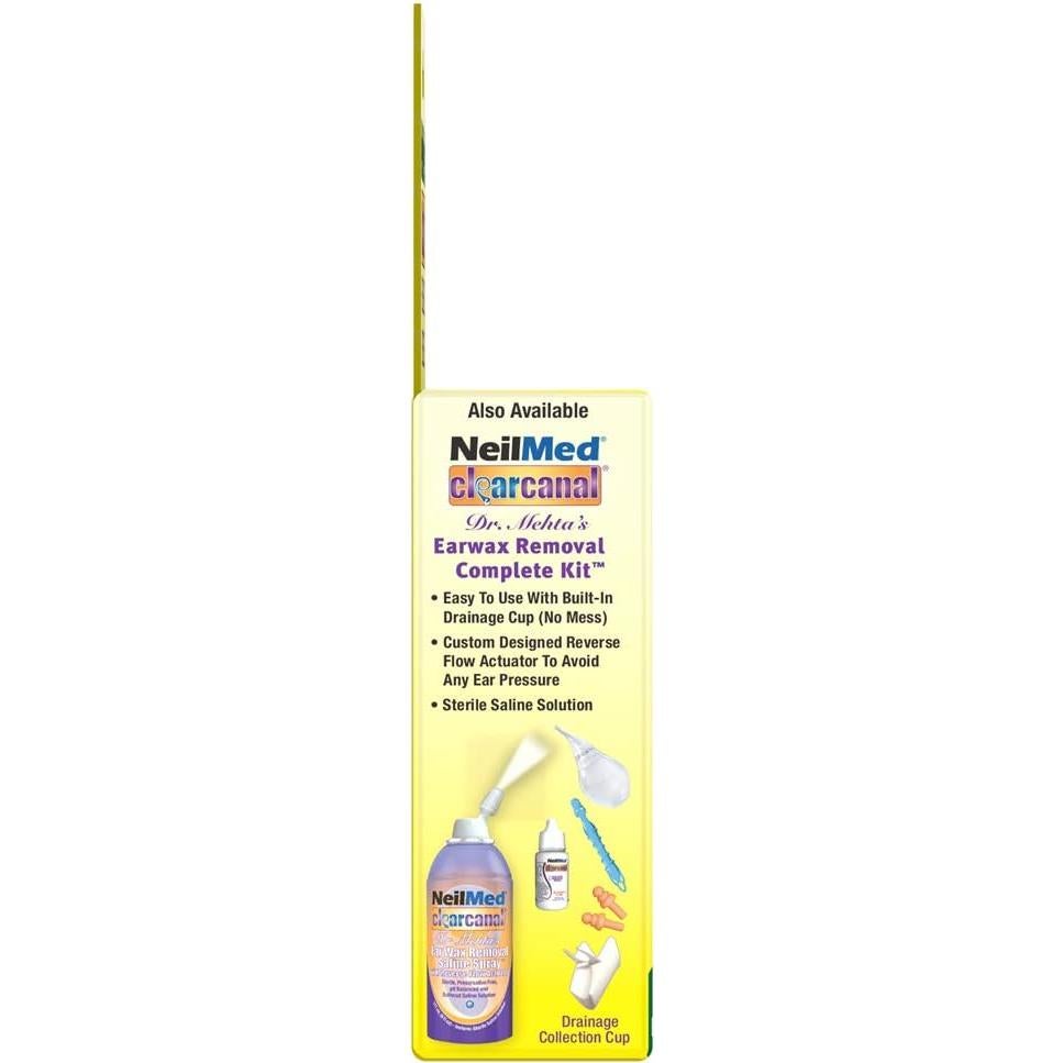Limpiadores de Oídos Flexibles NeilMed Waxout - Paquete de 2