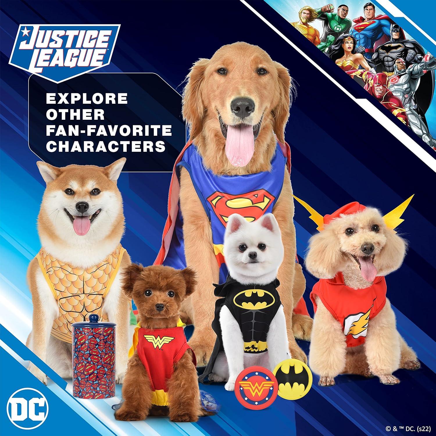 Juguetes para perros DC Comics Batman Superman Mujer Maravilla 27 piezas